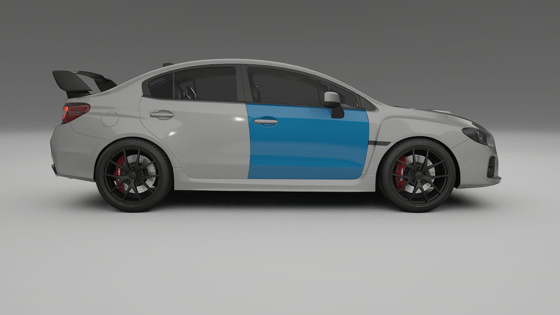 Lakbeschermingsfolie Subaru Impreza WRX Sti VA prefacelift | CrystalGuard Transparante Volledige PPF Voorgevormde Set