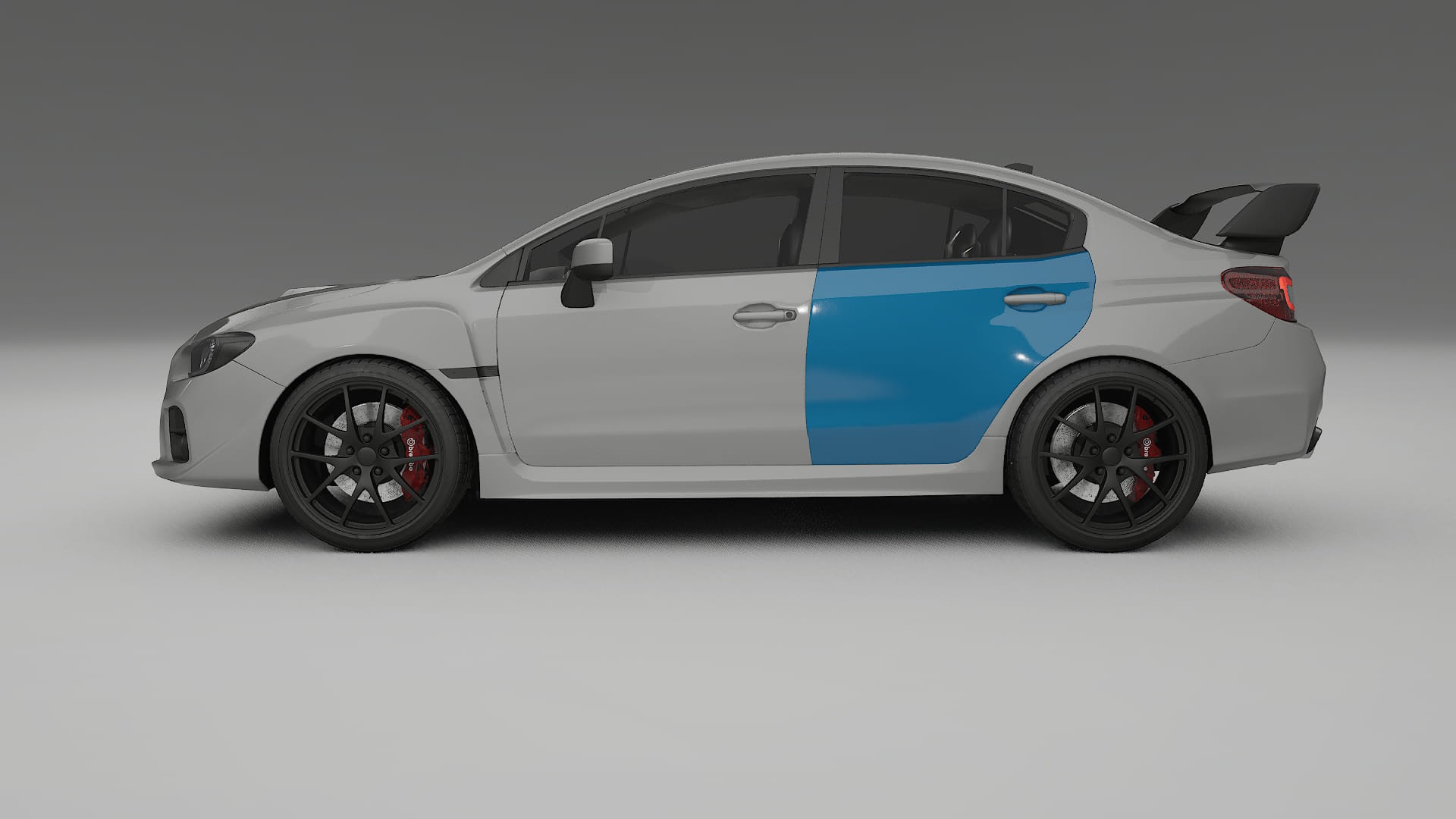 Lakbeschermingsfolie Subaru Impreza WRX Sti VA prefacelift | CrystalGuard Transparante Volledige PPF Voorgevormde Set