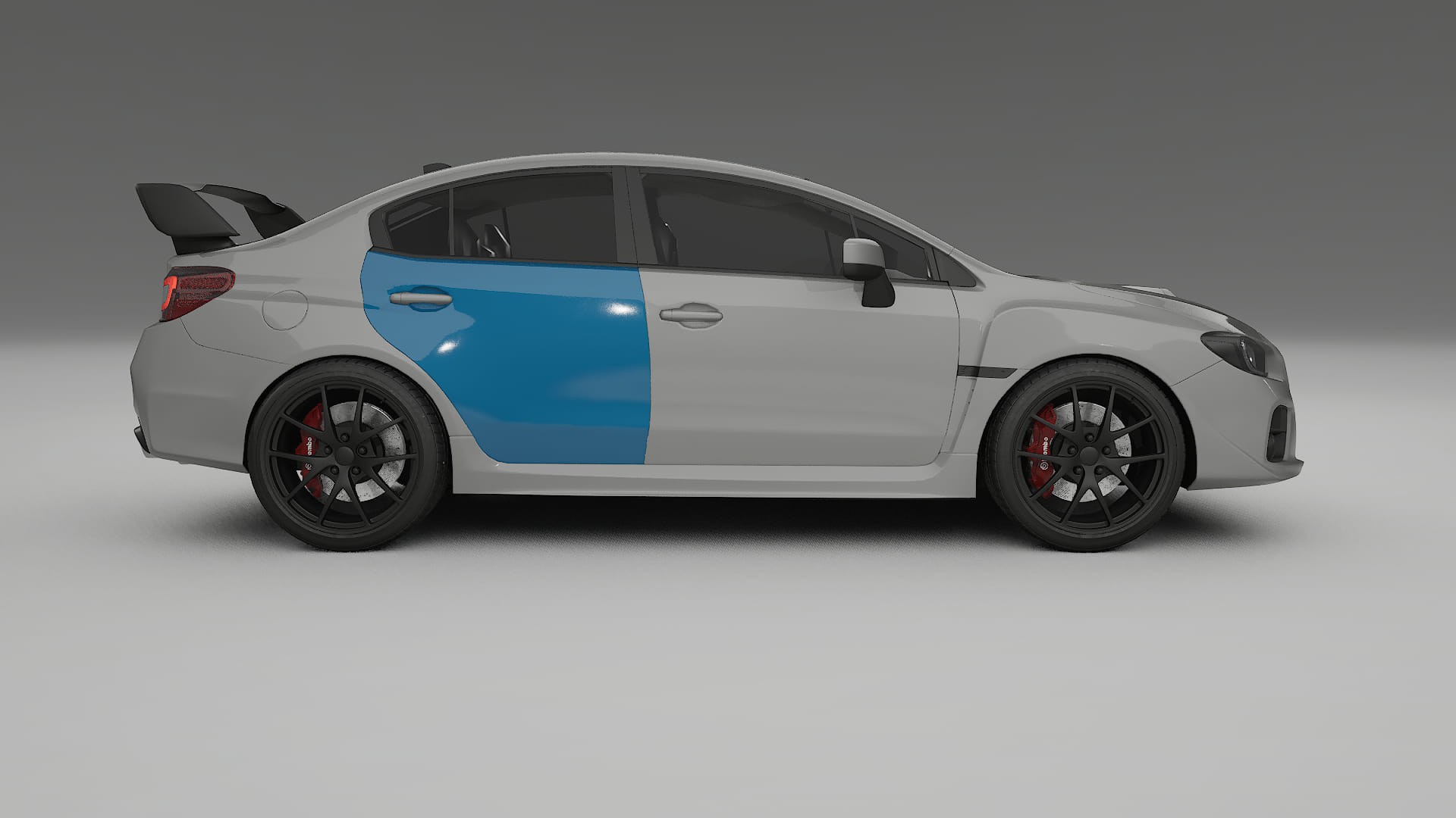 Lakbeschermingsfolie Subaru Impreza WRX Sti VA prefacelift | CrystalGuard Transparante Volledige PPF Voorgevormde Set