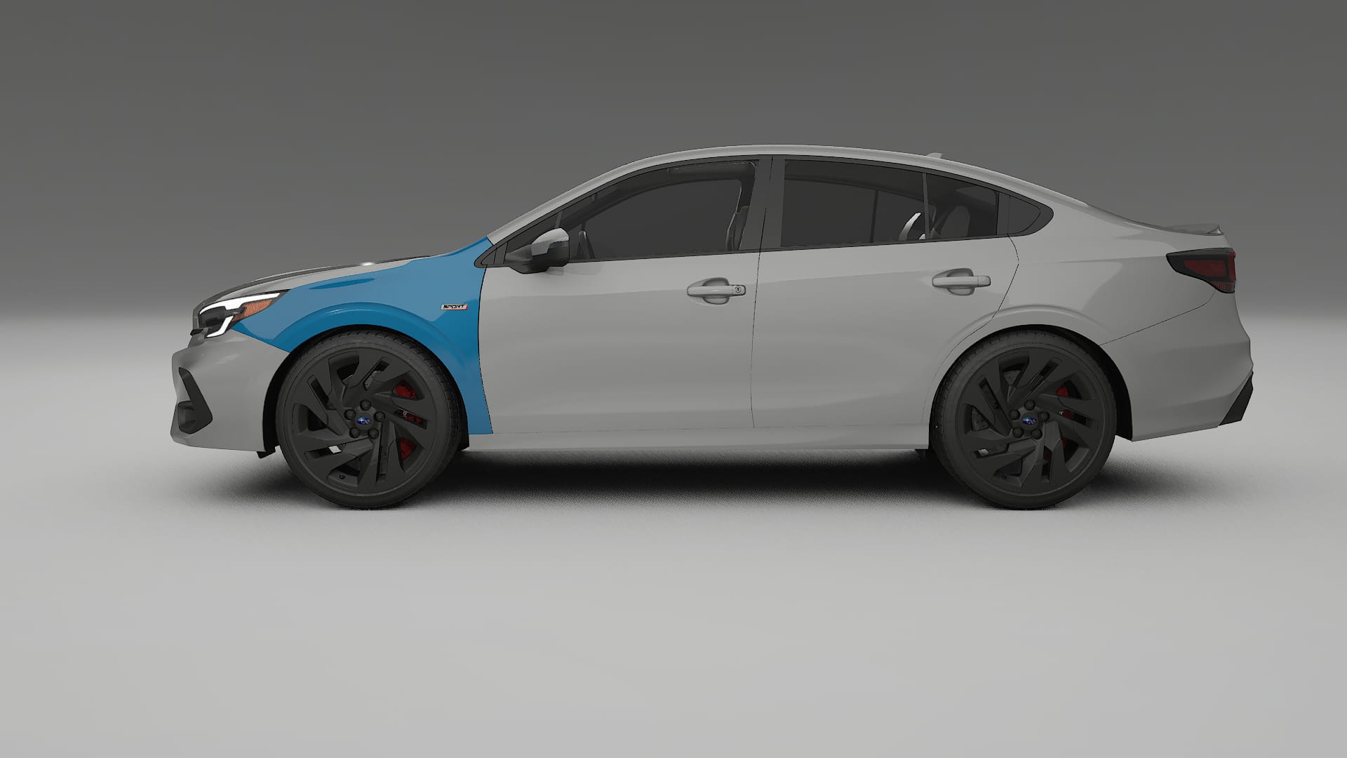 Lakbeschermingsfolie Subaru Legacy BW | CrystalGuard Transparante Volledige PPF Voorgevormde Set