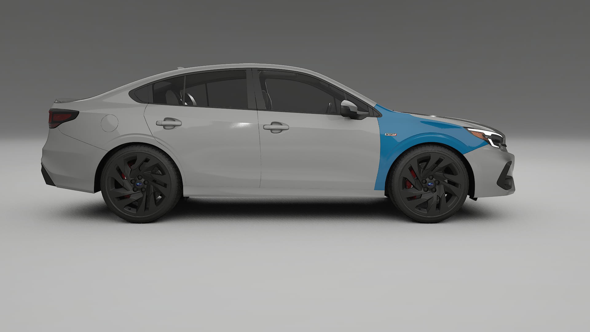 Lakbeschermingsfolie Subaru Legacy BW | CrystalGuard Transparante Volledige PPF Voorgevormde Set