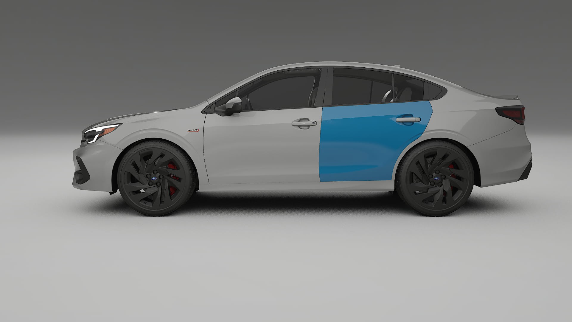 Lakbeschermingsfolie Subaru Legacy BW | CrystalGuard Transparante Volledige PPF Voorgevormde Set