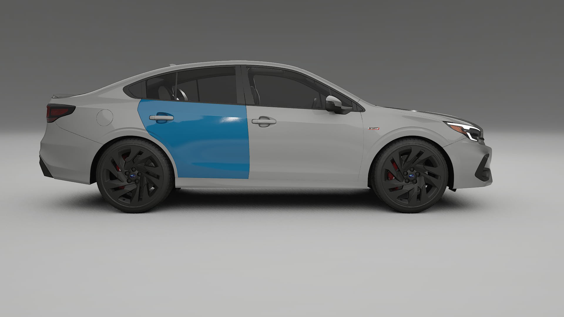 Lakbeschermingsfolie Subaru Legacy BW | CrystalGuard Transparante Volledige PPF Voorgevormde Set