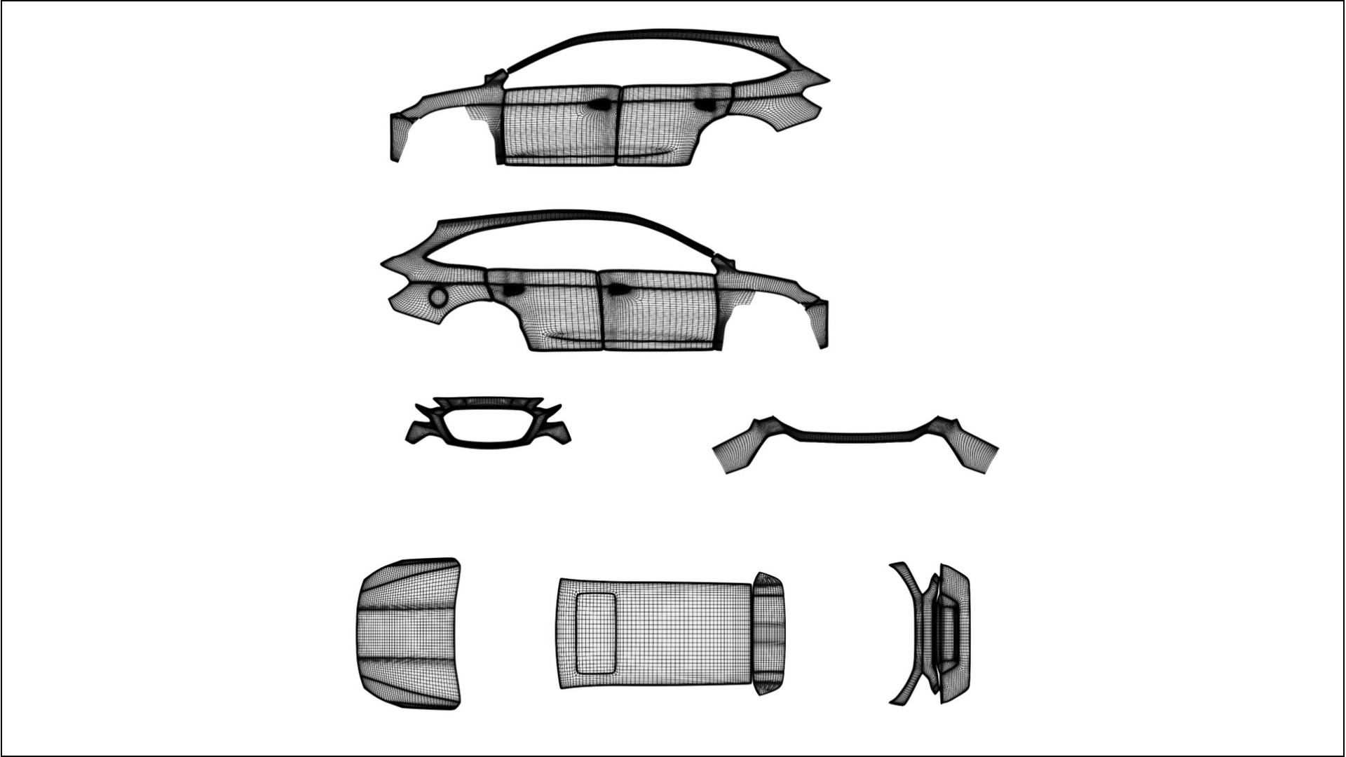 Lakbeschermingsfolie Subaru Outback VI BS facelift | CrystalGuard Transparante Volledige PPF Voorgevormde Set 2
