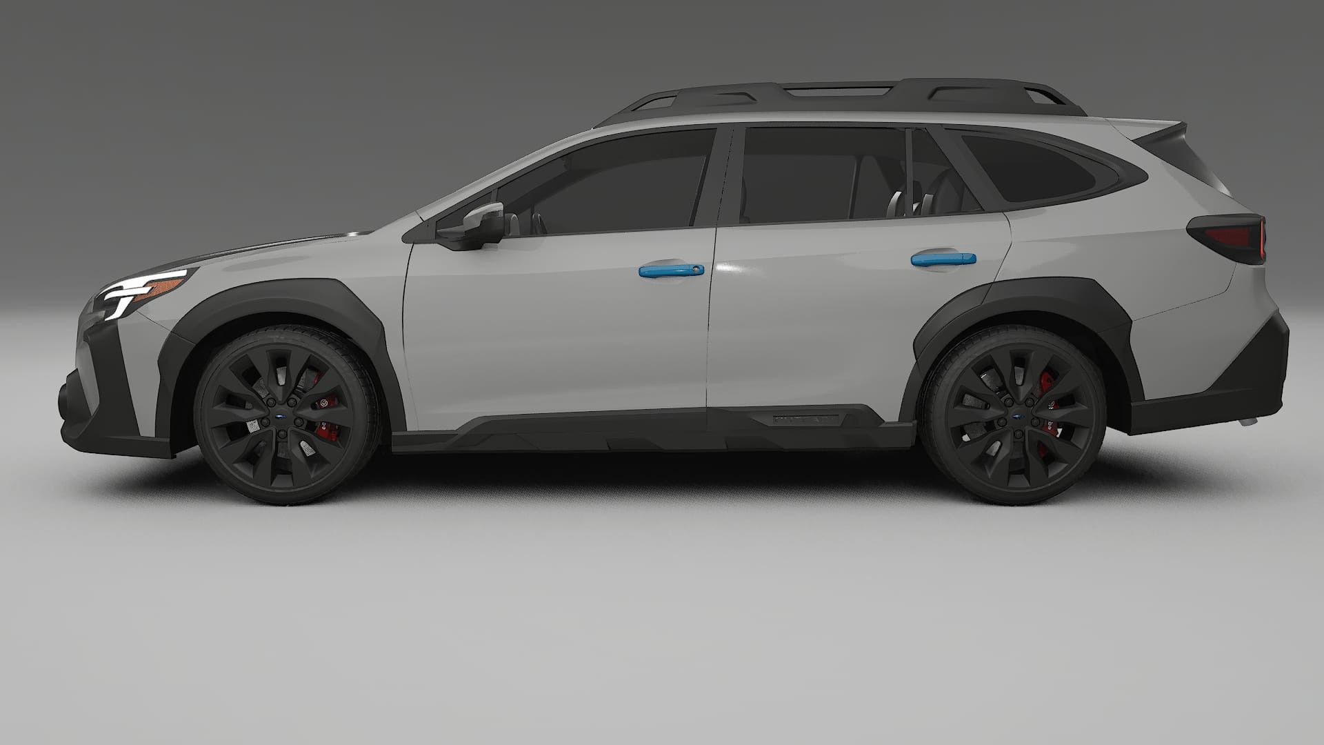 Lakbeschermingsfolie Subaru Outback VI BS facelift | CrystalGuard Transparante Volledige PPF Voorgevormde Set