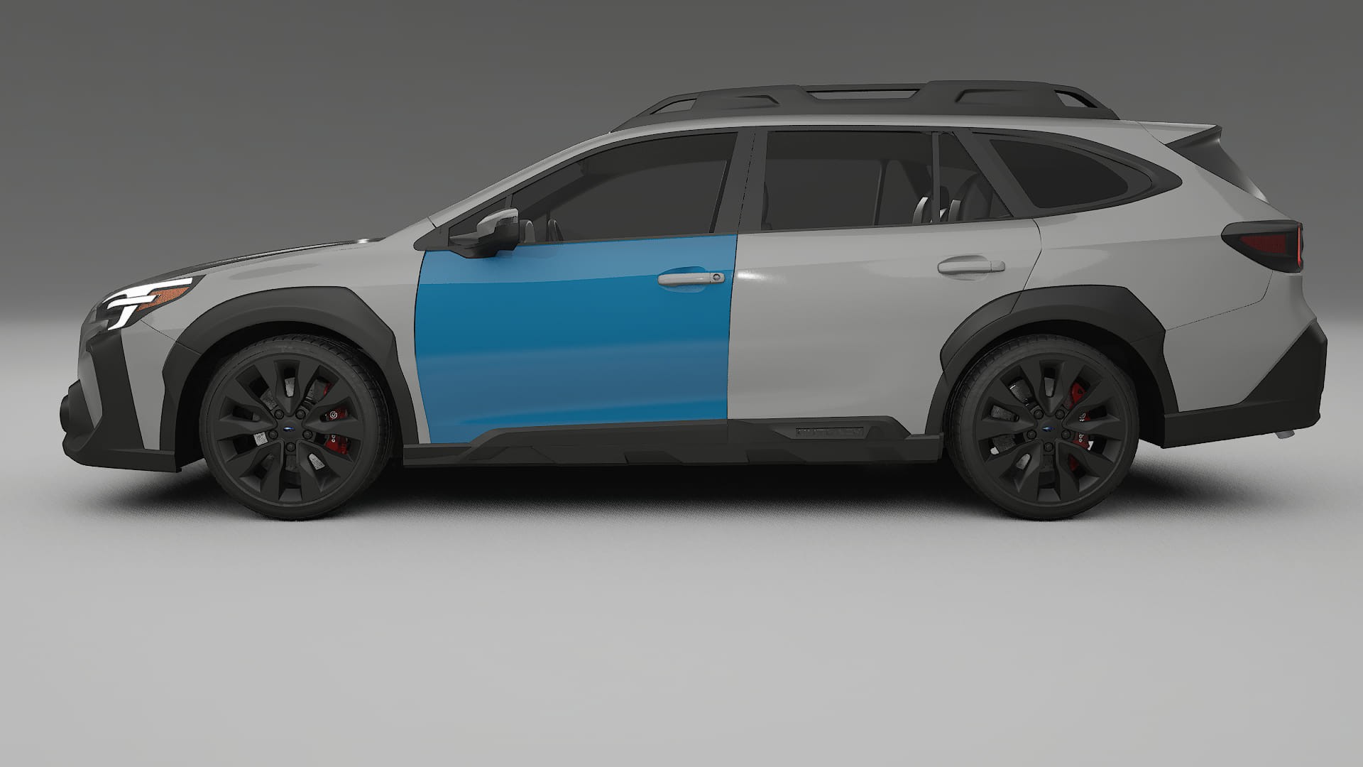 Lakbeschermingsfolie Subaru Outback VI BS facelift | CrystalGuard Transparante Volledige PPF Voorgevormde Set