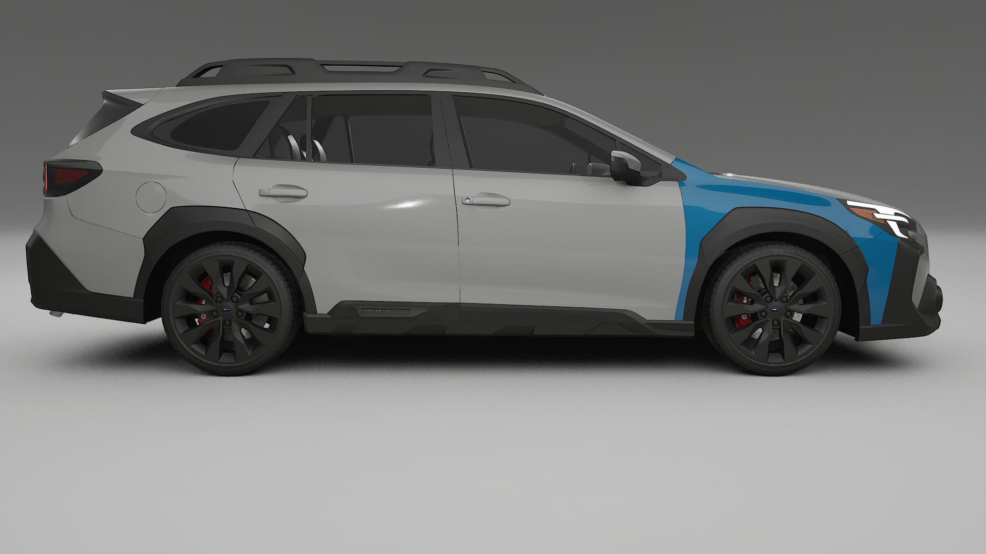 Lakbeschermingsfolie Subaru Outback VI BS facelift | CrystalGuard Transparante Volledige PPF Voorgevormde Set