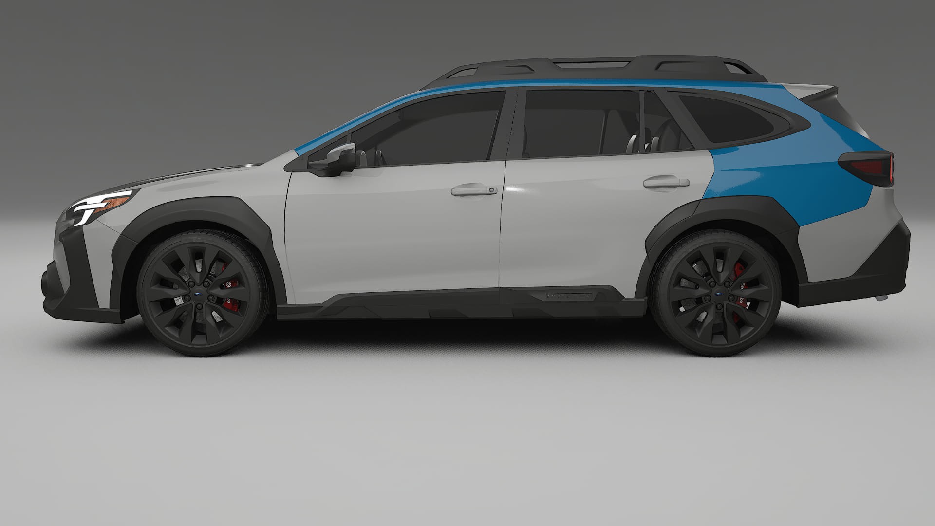 Lakbeschermingsfolie Subaru Outback VI BS facelift | CrystalGuard Transparante Volledige PPF Voorgevormde Set