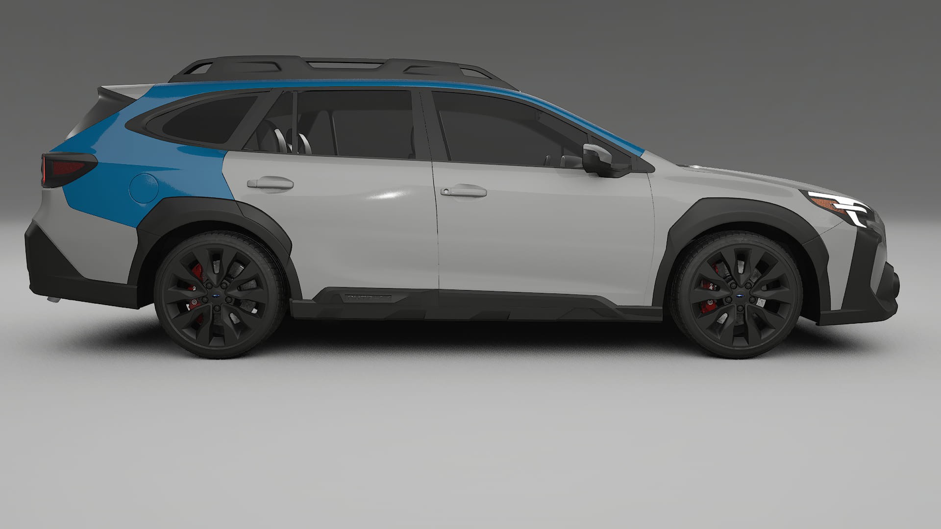 Lakbeschermingsfolie Subaru Outback VI BS facelift | CrystalGuard Transparante Volledige PPF Voorgevormde Set