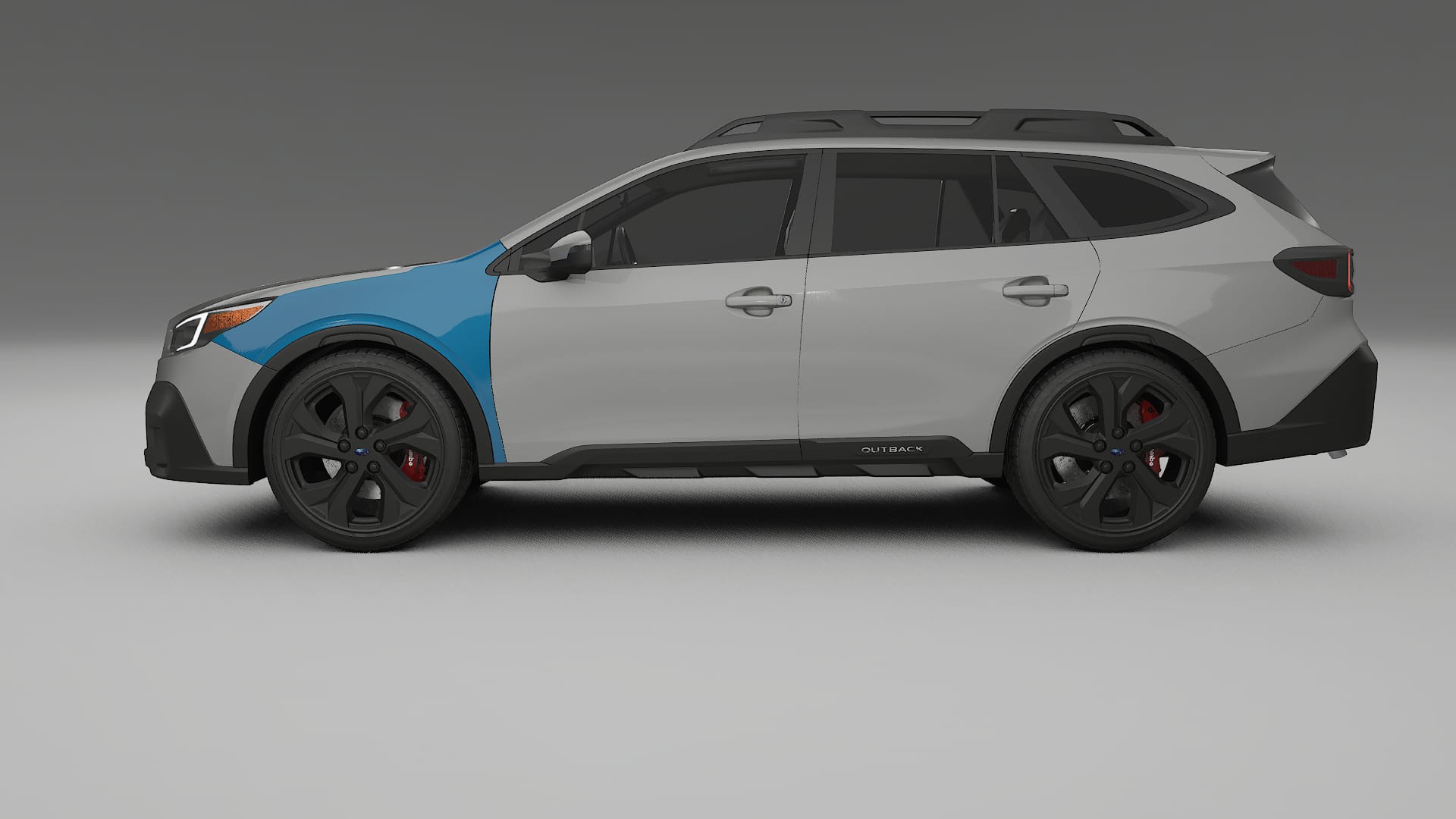 Lakbeschermingsfolie Subaru Outback VI BS prefacelift | CrystalGuard Transparante Volledige PPF Voorgevormde Set