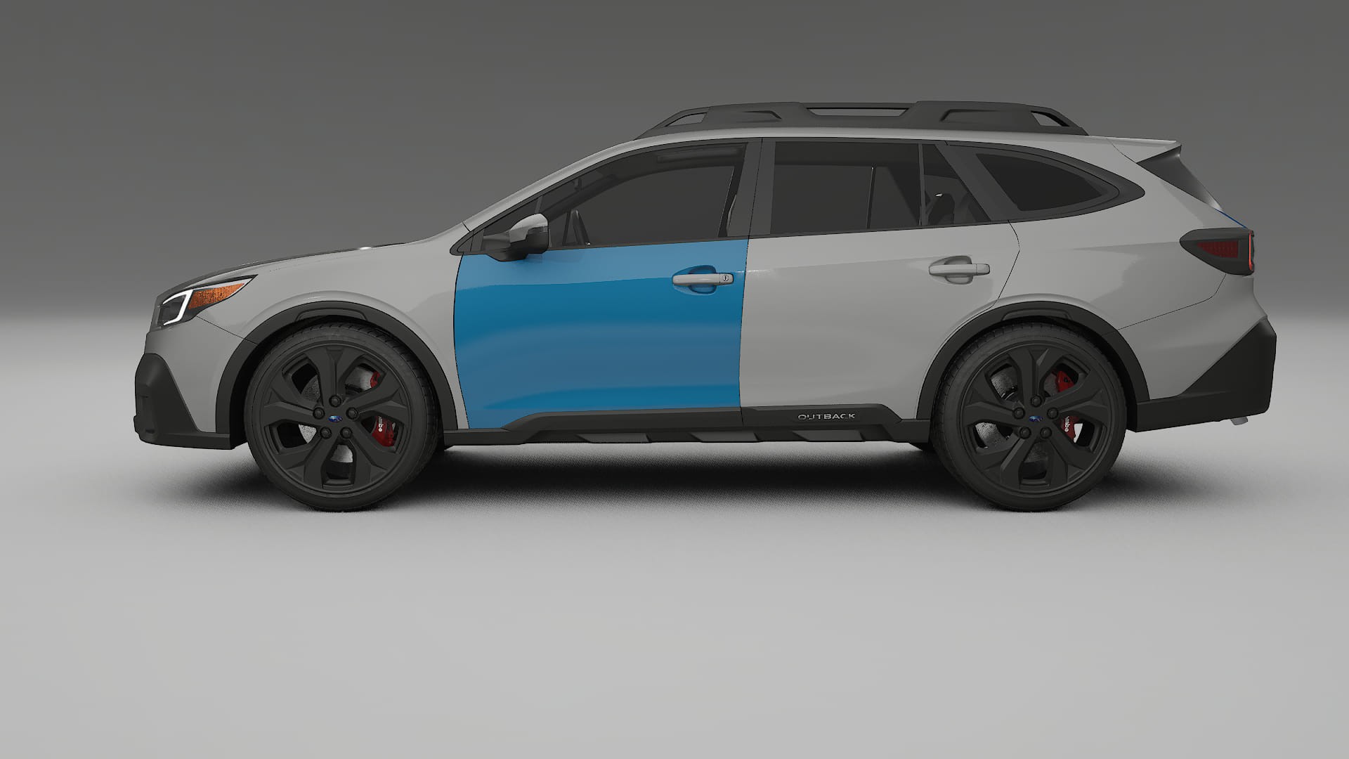 Lakbeschermingsfolie Subaru Outback VI BS prefacelift | CrystalGuard Transparante Volledige PPF Voorgevormde Set