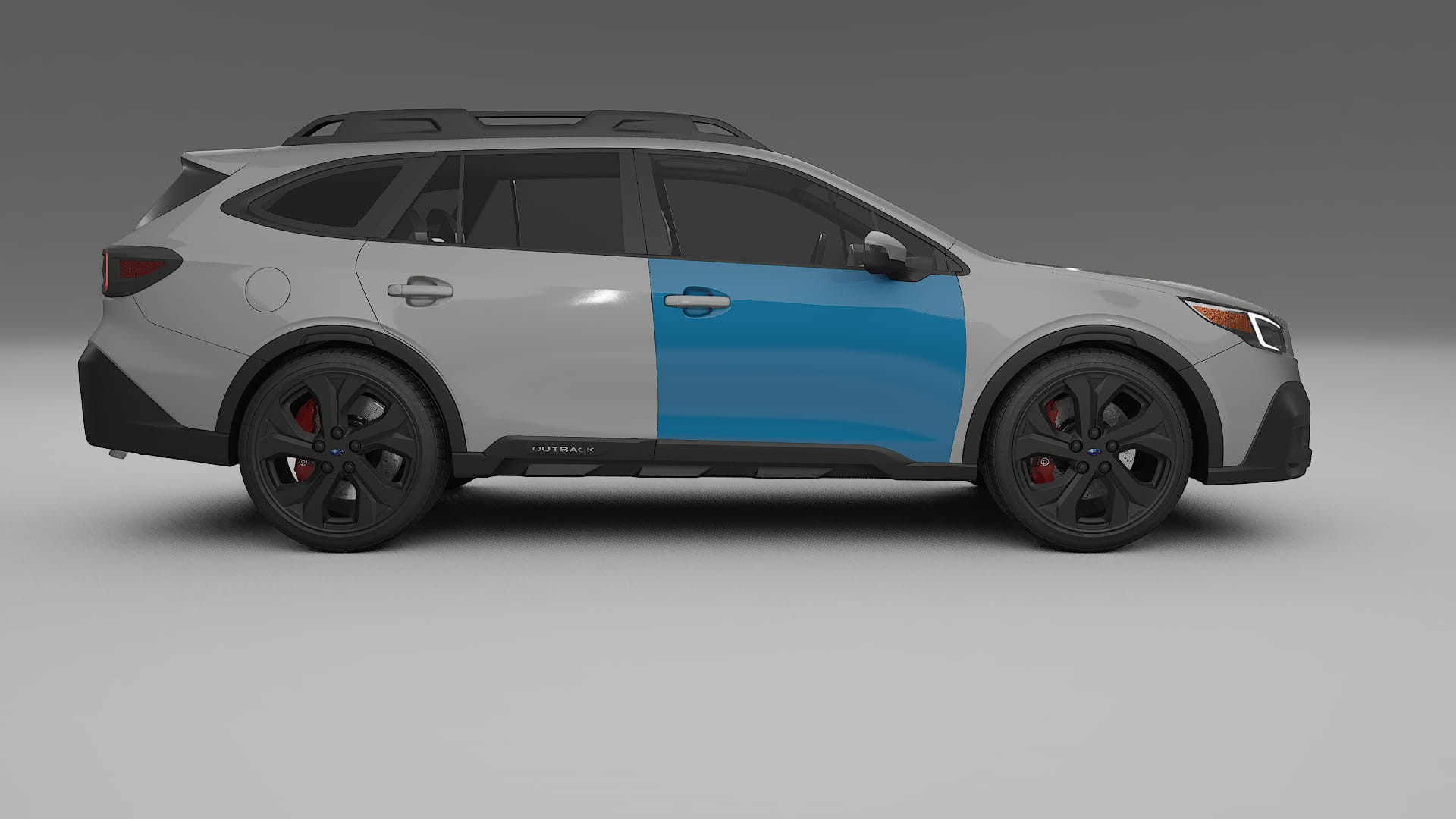 Lakbeschermingsfolie Subaru Outback VI BS prefacelift | CrystalGuard Transparante Volledige PPF Voorgevormde Set