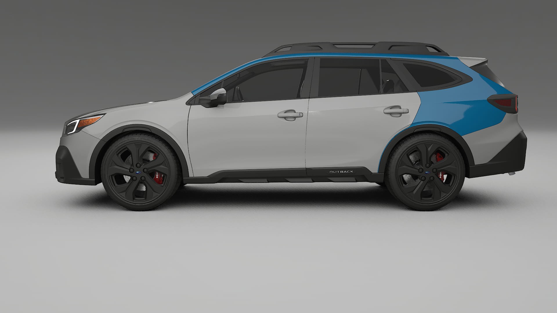 Lakbeschermingsfolie Subaru Outback VI BS prefacelift | CrystalGuard Transparante Volledige PPF Voorgevormde Set