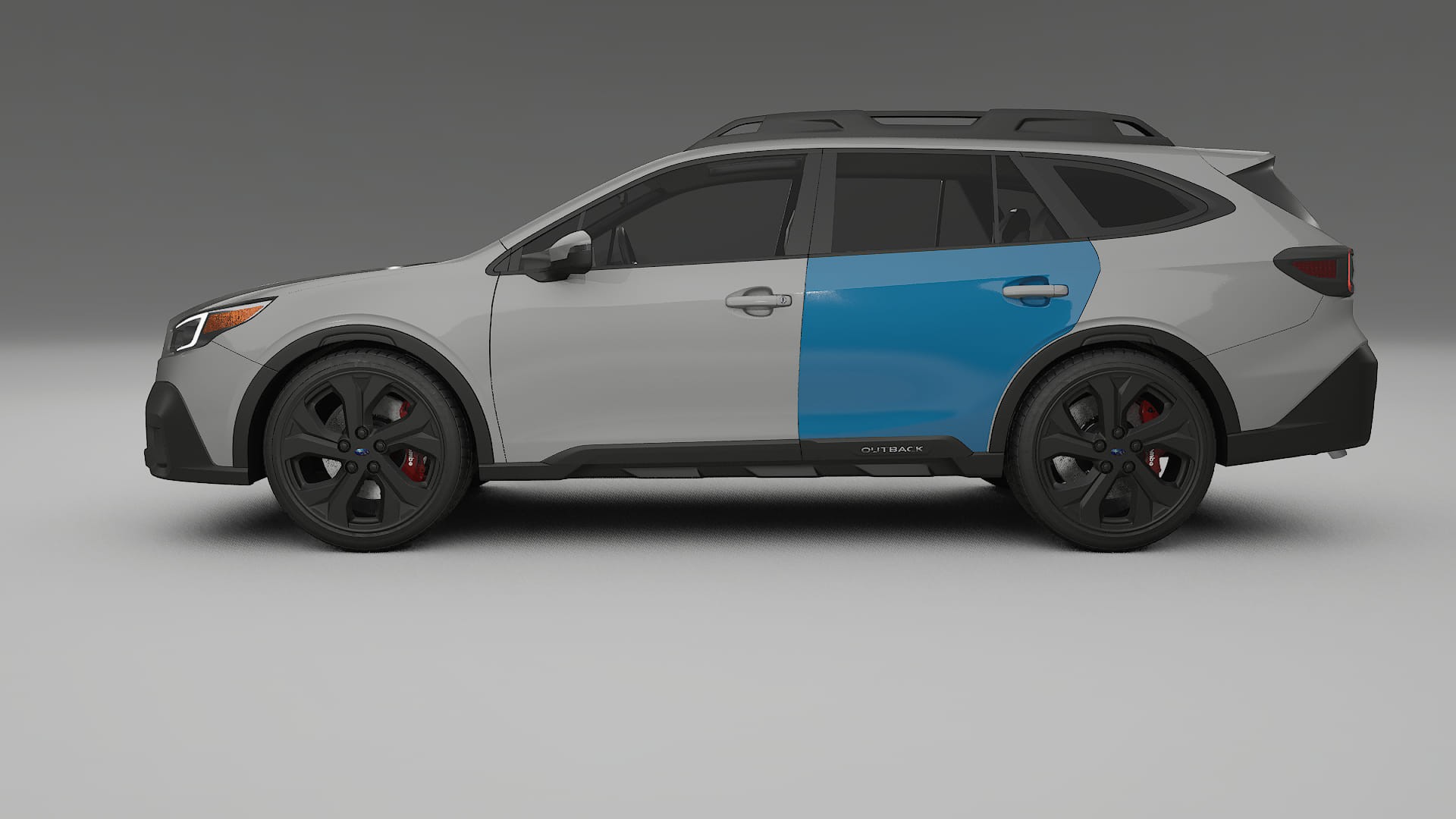 Lakbeschermingsfolie Subaru Outback VI BS prefacelift | CrystalGuard Transparante Volledige PPF Voorgevormde Set