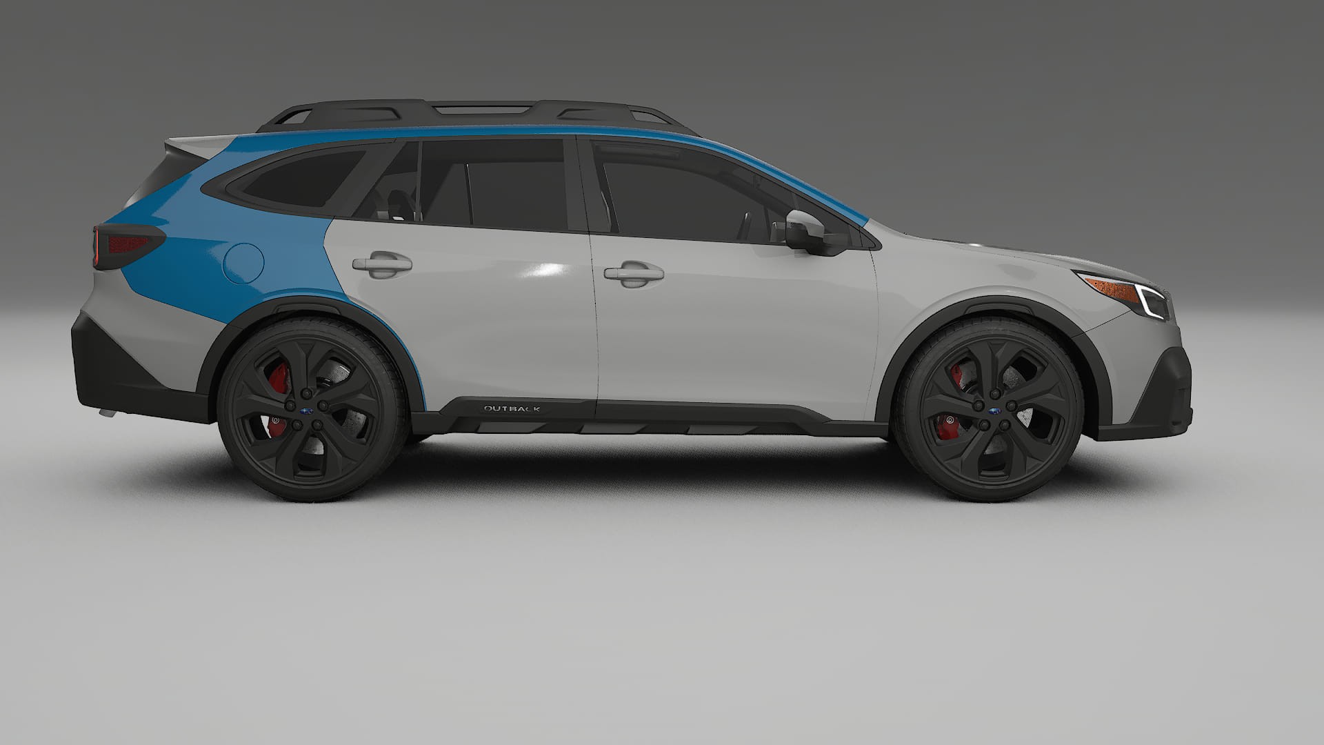 Lakbeschermingsfolie Subaru Outback VI BS prefacelift | CrystalGuard Transparante Volledige PPF Voorgevormde Set