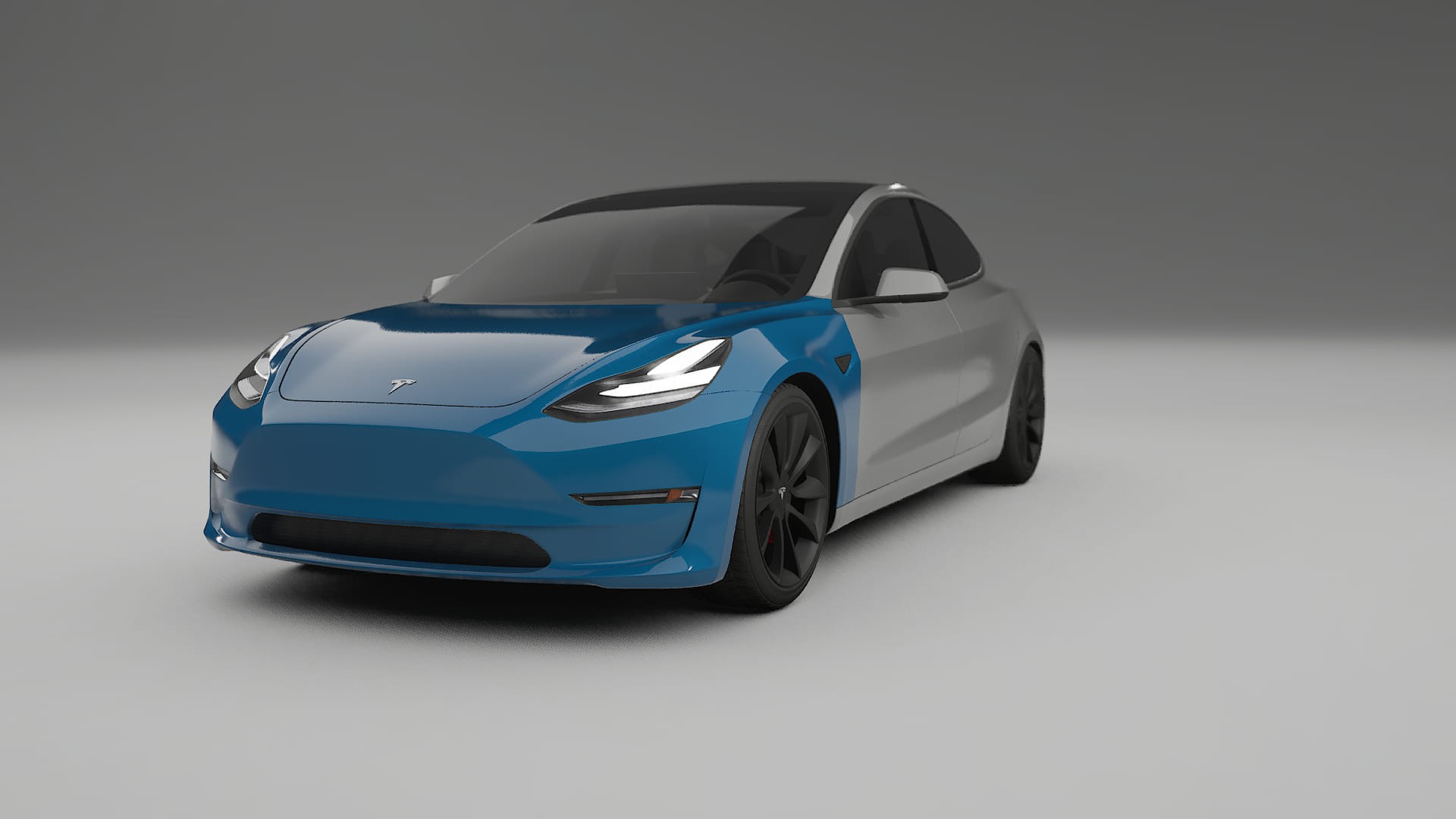 Lakbeschermingsfolie Tesla Model 3 | CrystalGuard Transparante Volledige PPF Voorgevormde Set