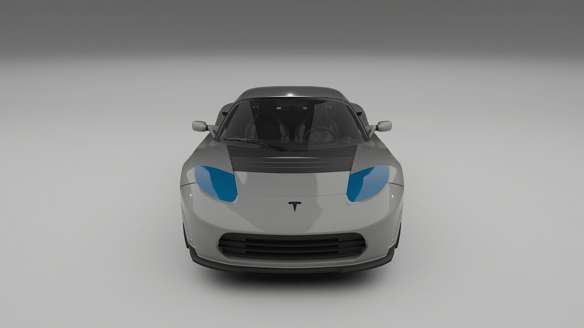 Lakbeschermingsfolie Tesla Roadster 2.5 | CrystalGuard Transparante Volledige PPF Voorgevormde Set