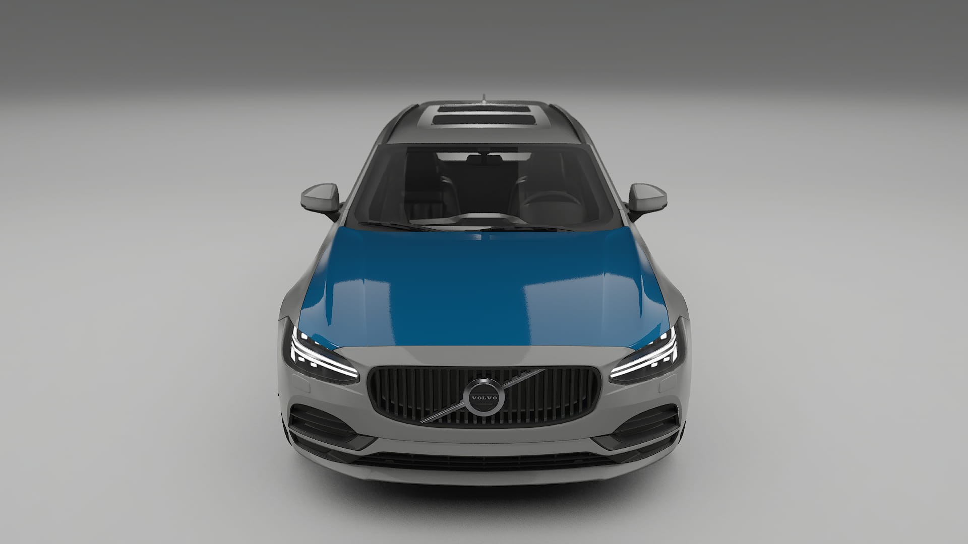 Lakbeschermingsfolie Volvo V90 P5 | CrystalGuard Transparante Volledige PPF Voorgevormde Set