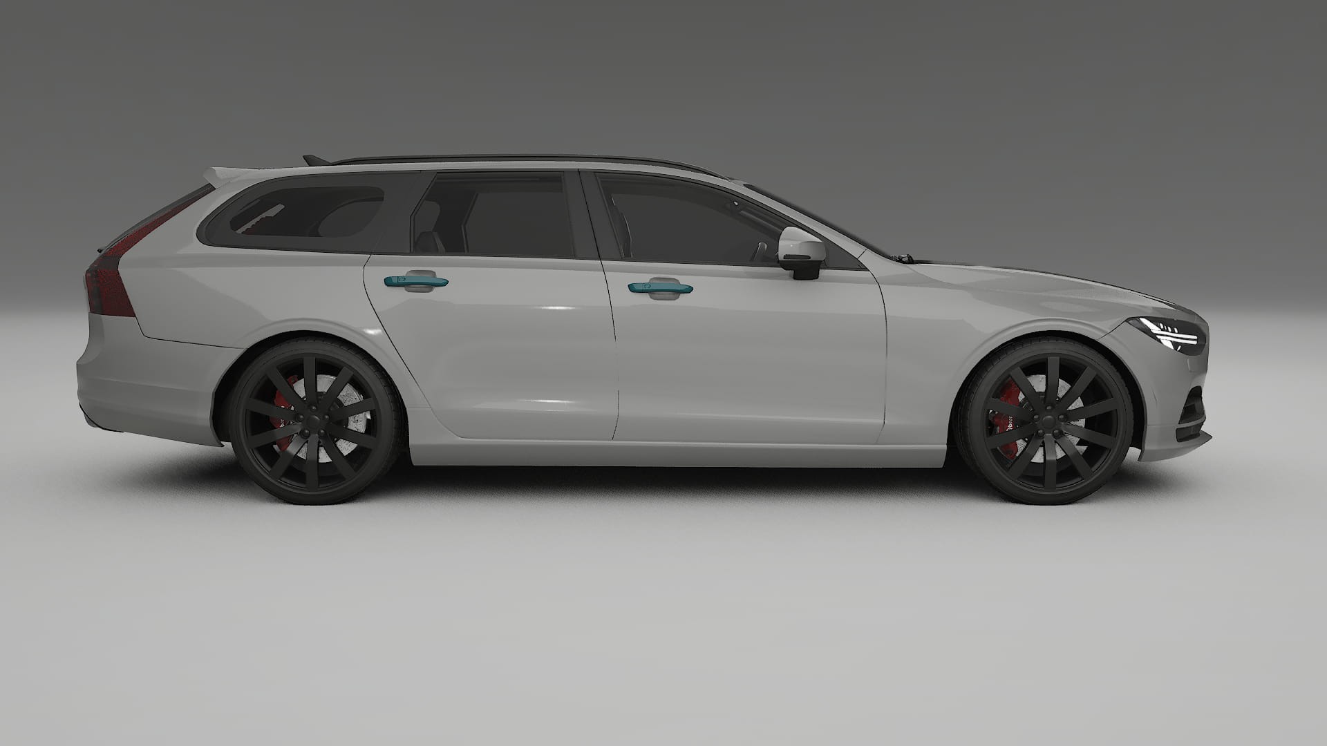 Lakbeschermingsfolie Volvo V90 P5 | CrystalGuard Transparante Volledige PPF Voorgevormde Set