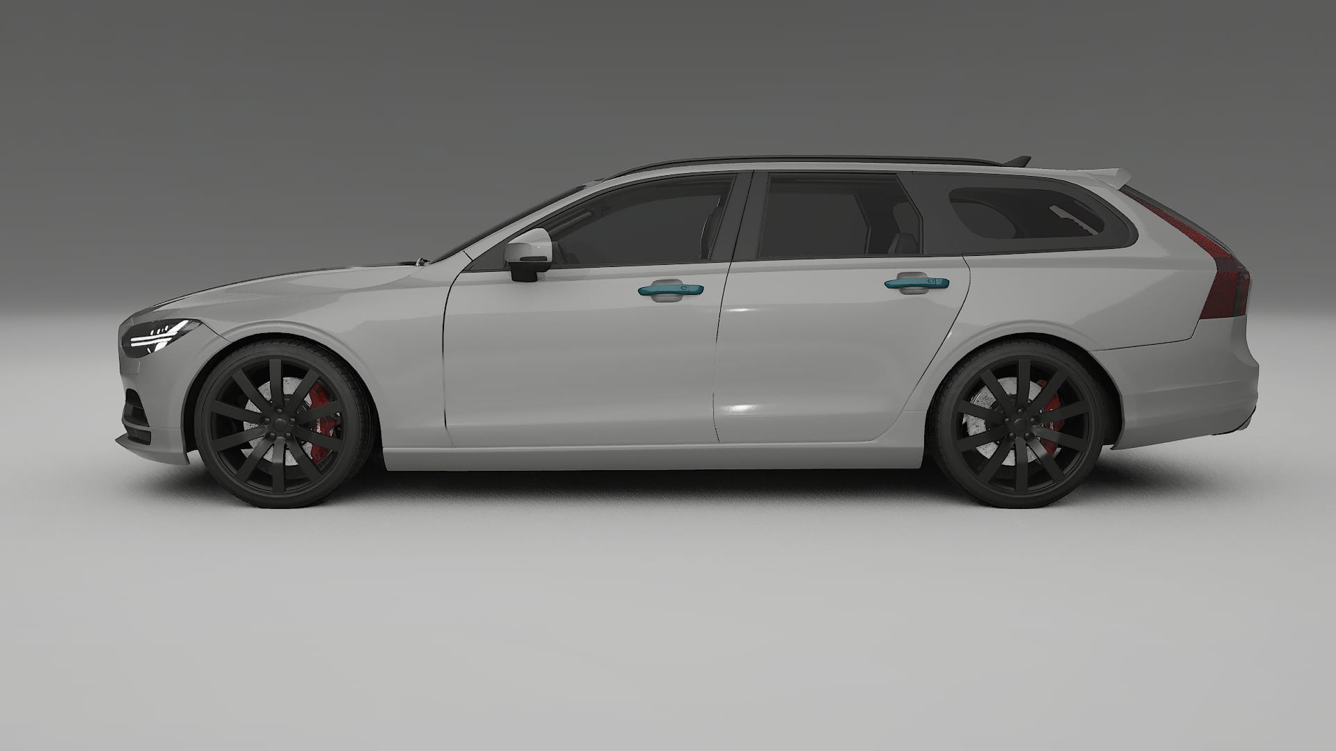 Lakbeschermingsfolie Volvo V90 P5 | CrystalGuard Transparante Volledige PPF Voorgevormde Set