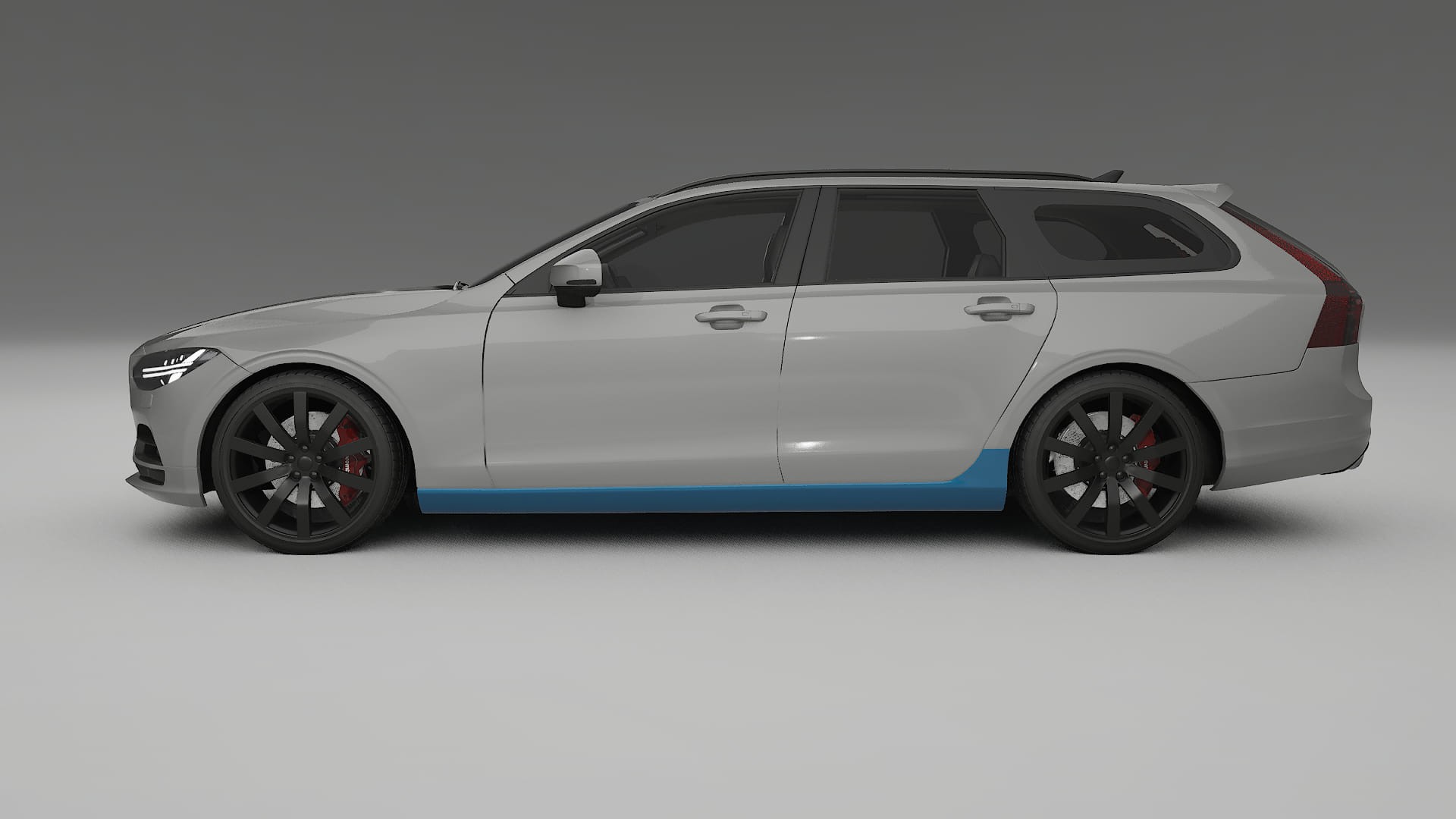 Lakbeschermingsfolie Volvo V90 P5 | CrystalGuard Transparante Volledige PPF Voorgevormde Set
