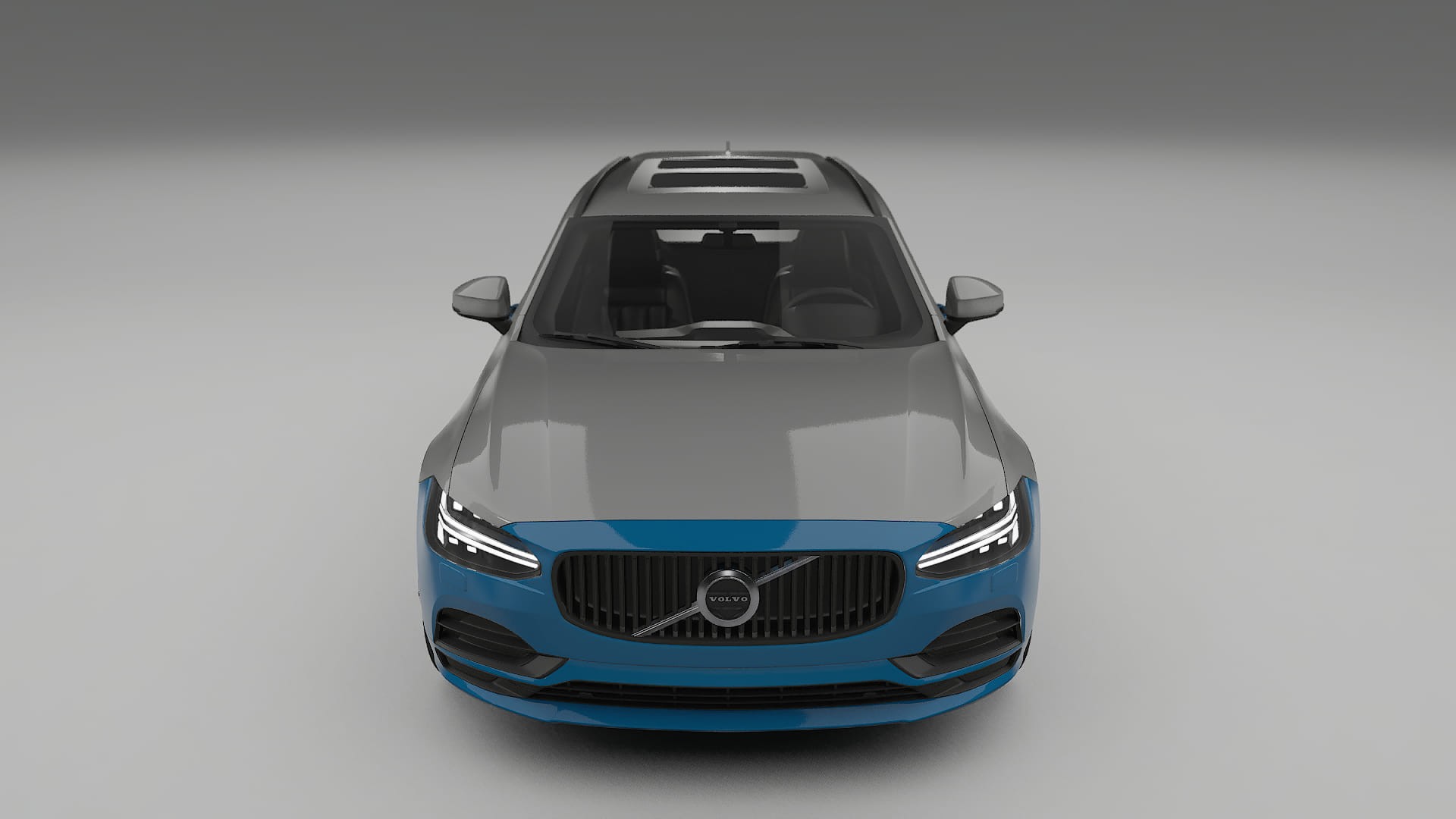 Lakbeschermingsfolie Volvo V90 P5 | CrystalGuard Transparante Volledige PPF Voorgevormde Set
