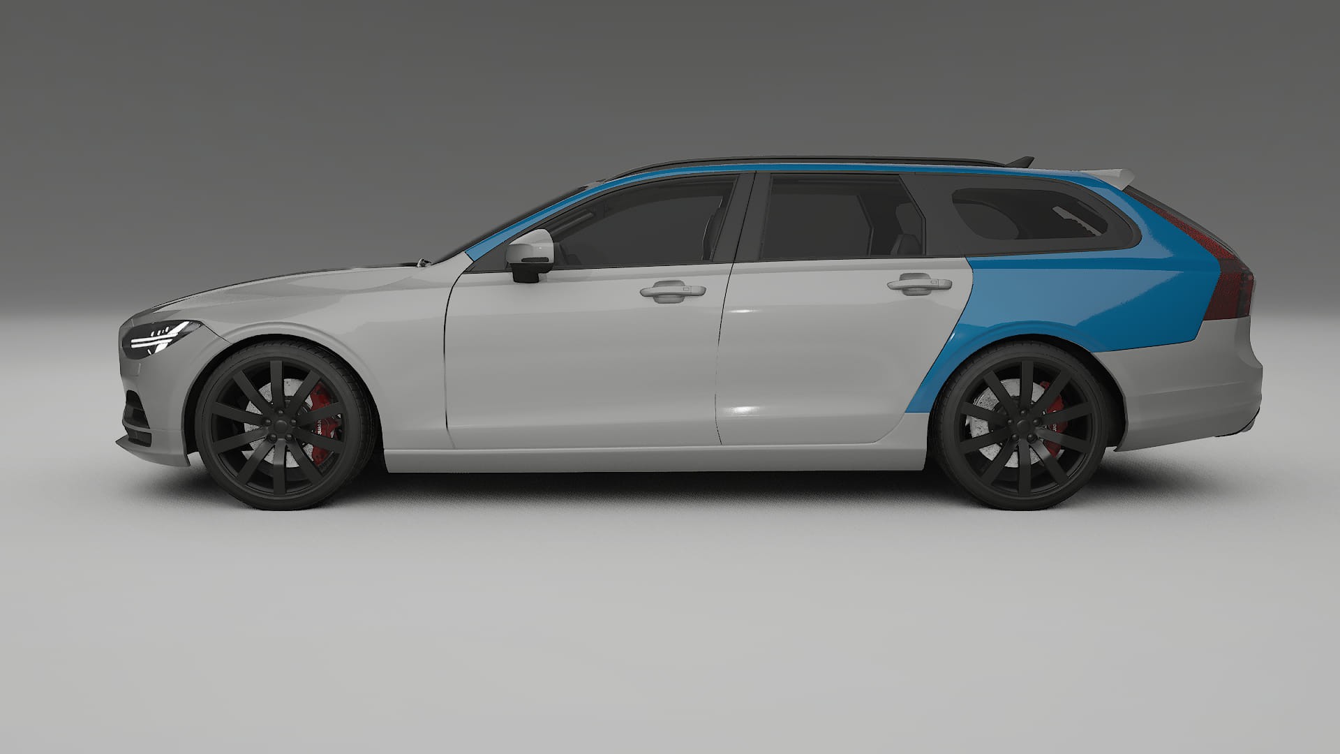 Lakbeschermingsfolie Volvo V90 P5 | CrystalGuard Transparante Volledige PPF Voorgevormde Set