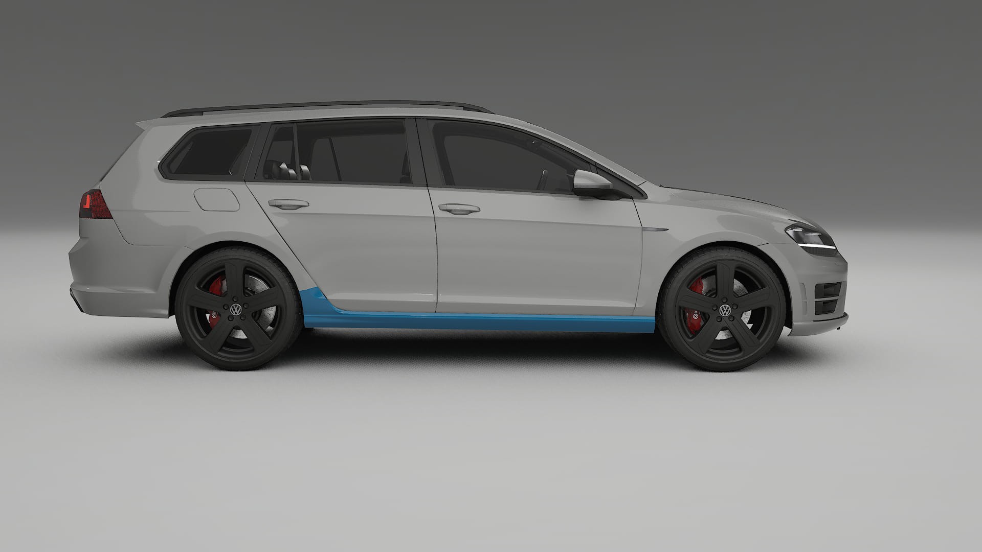 Lakbeschermingsfolie VW Golf Variant Mk7 | CrystalGuard Transparante Volledige PPF Voorgevormde Set