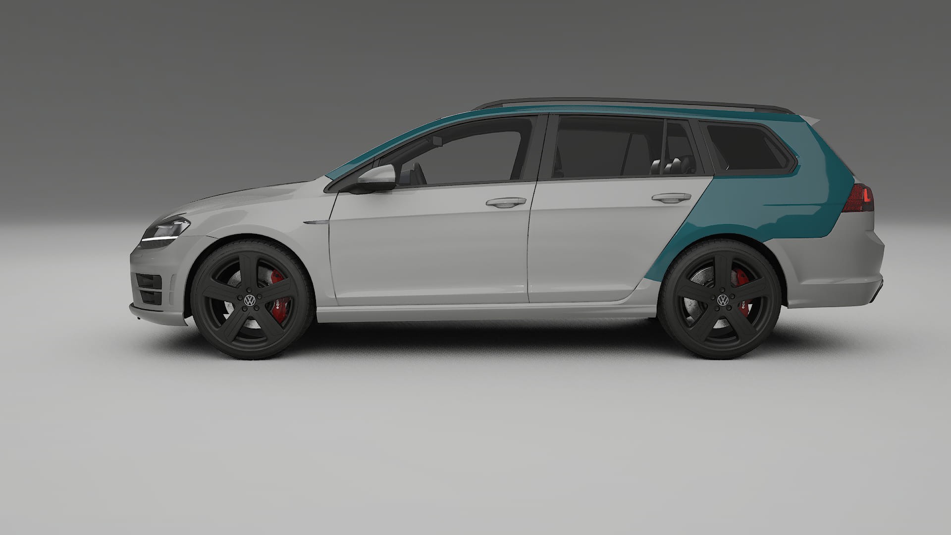 Lakbeschermingsfolie VW Golf Variant Mk7 | CrystalGuard Transparante Volledige PPF Voorgevormde Set