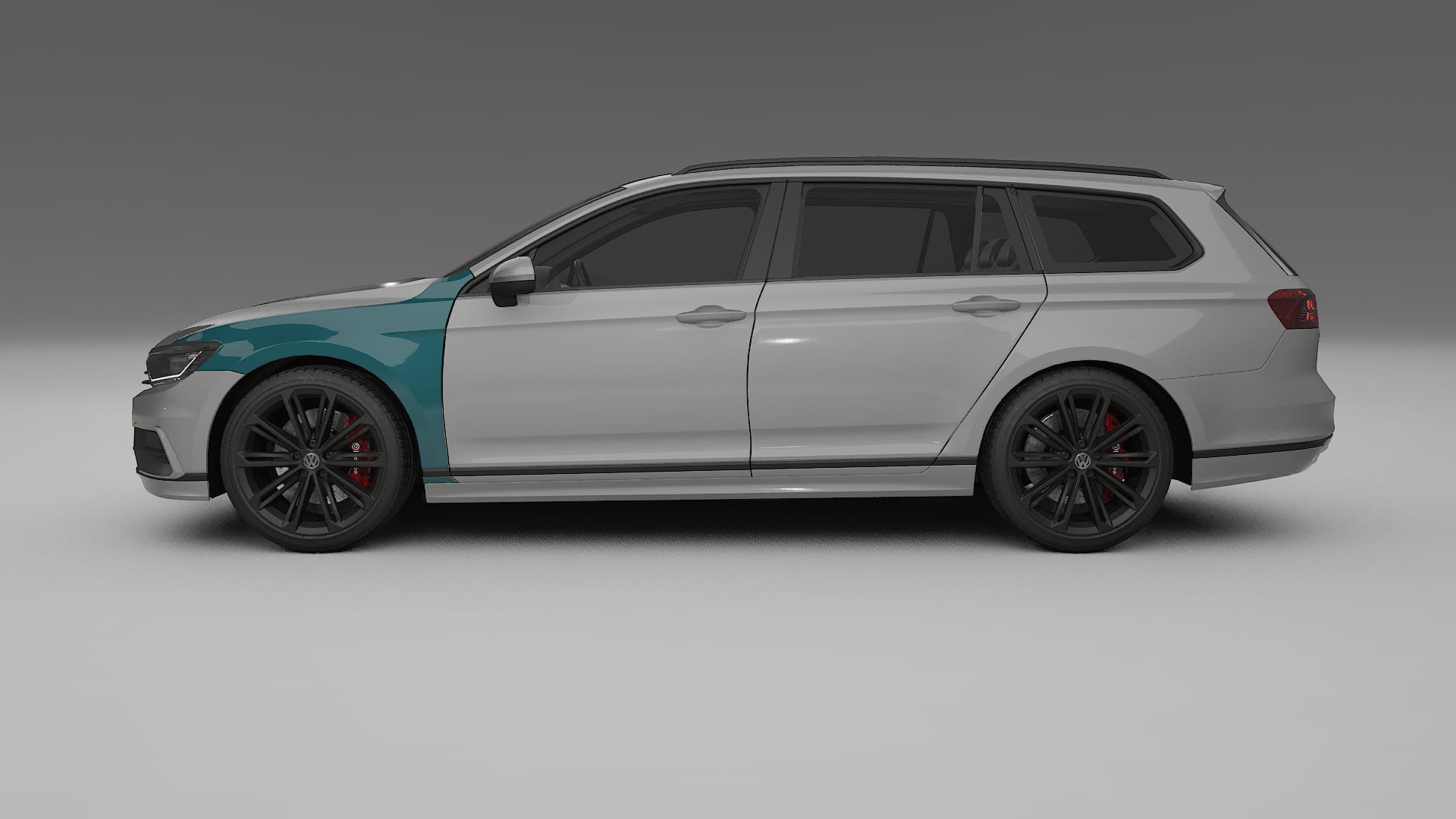Lakbeschermingsfolie VW Passat VariantR B8 | CrystalGuard Transparante Volledige PPF Voorgevormde Set