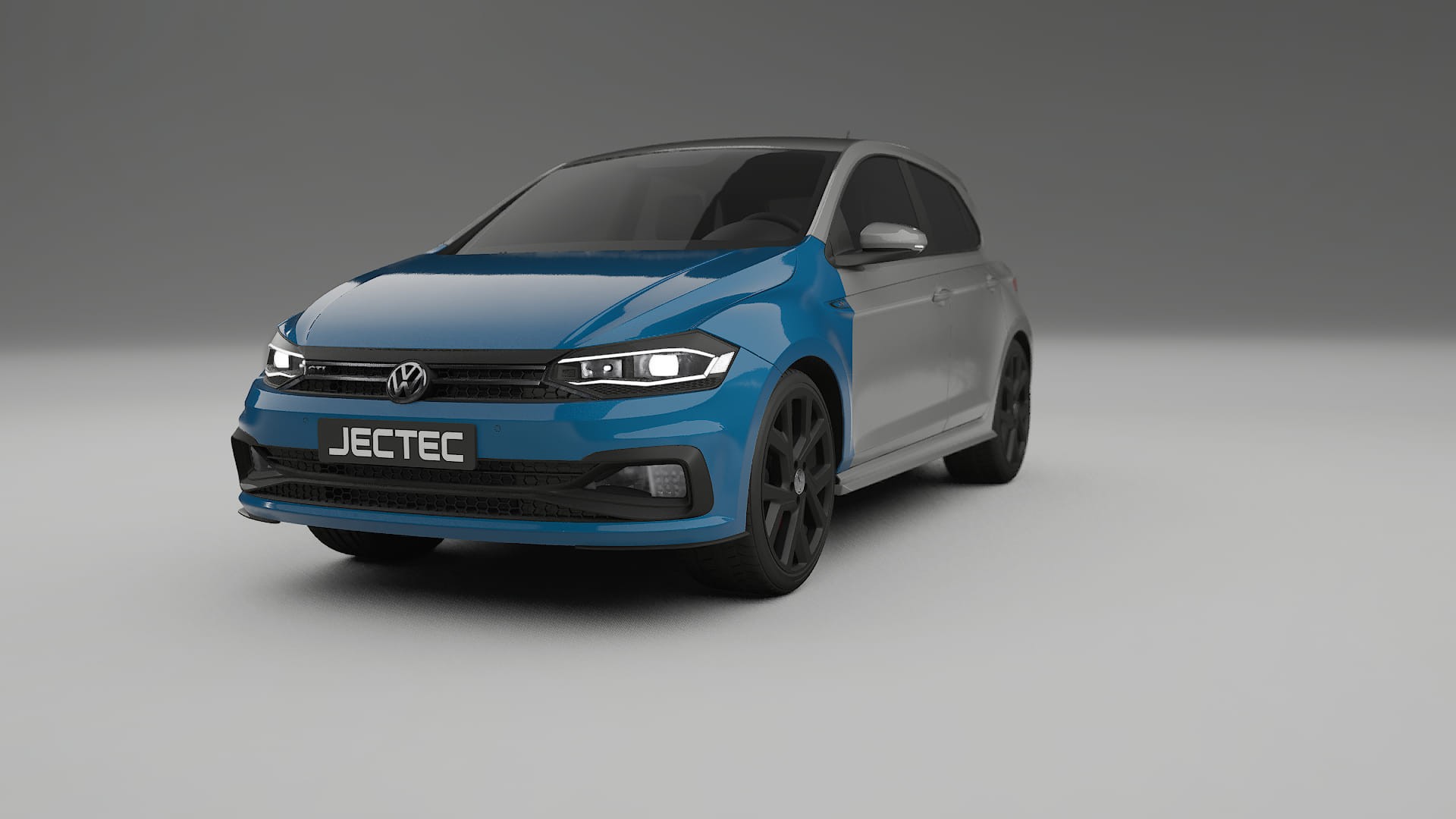 Lakbeschermingsfolie VW Polo GTI VI | CrystalGuard Transparante Volledige PPF Voorgevormde Set