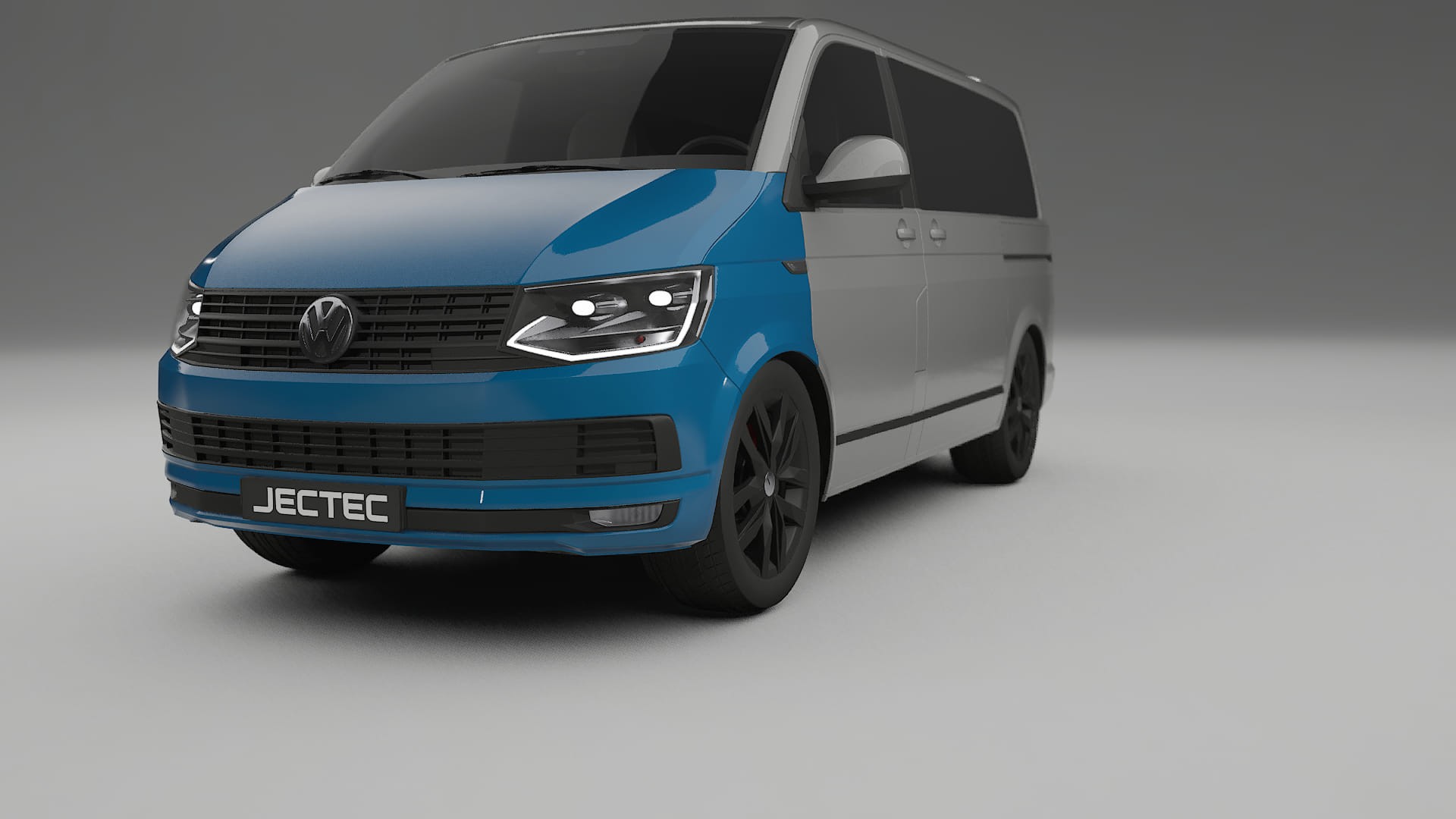 Lakbeschermingsfolie VW Transporter T6 Multivan | CrystalGuard Transparante Volledige PPF Voorgevormde Set