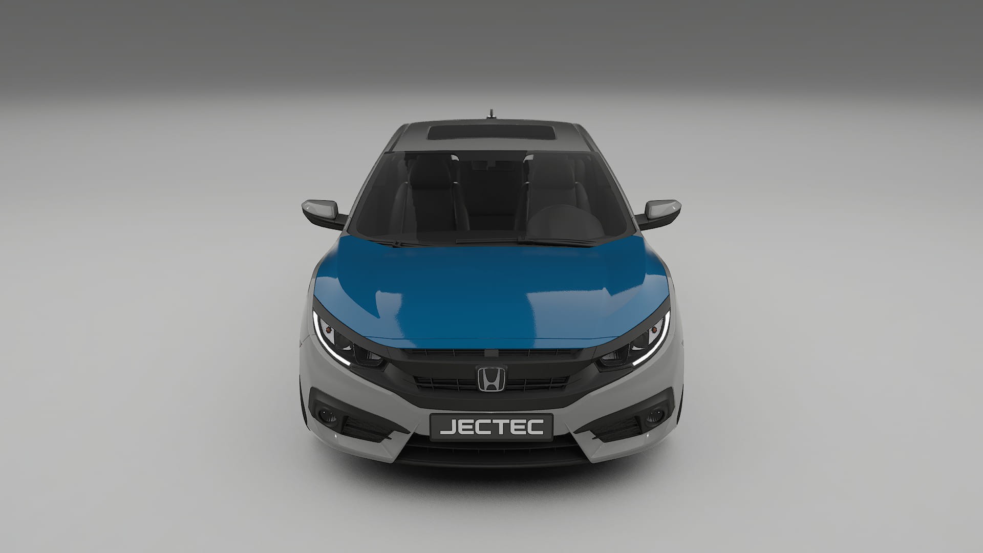 Lakbeschermingsfolie Honda Civic coupe prefacelift | CrystalGuard Transparante Volledige PPF Voorgevormde Set