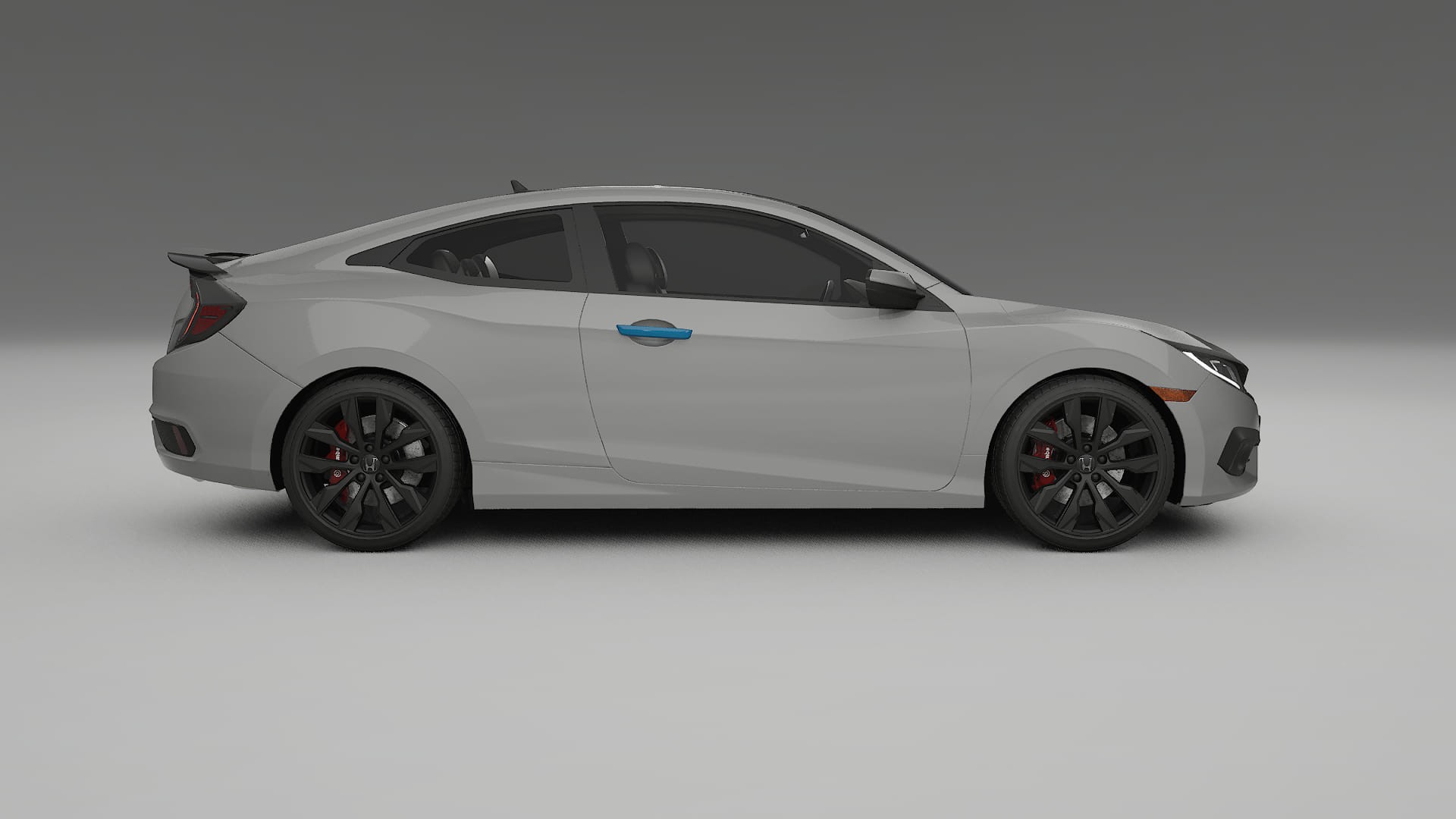 Lakbeschermingsfolie Honda Civic coupe prefacelift | CrystalGuard Transparante Volledige PPF Voorgevormde Set