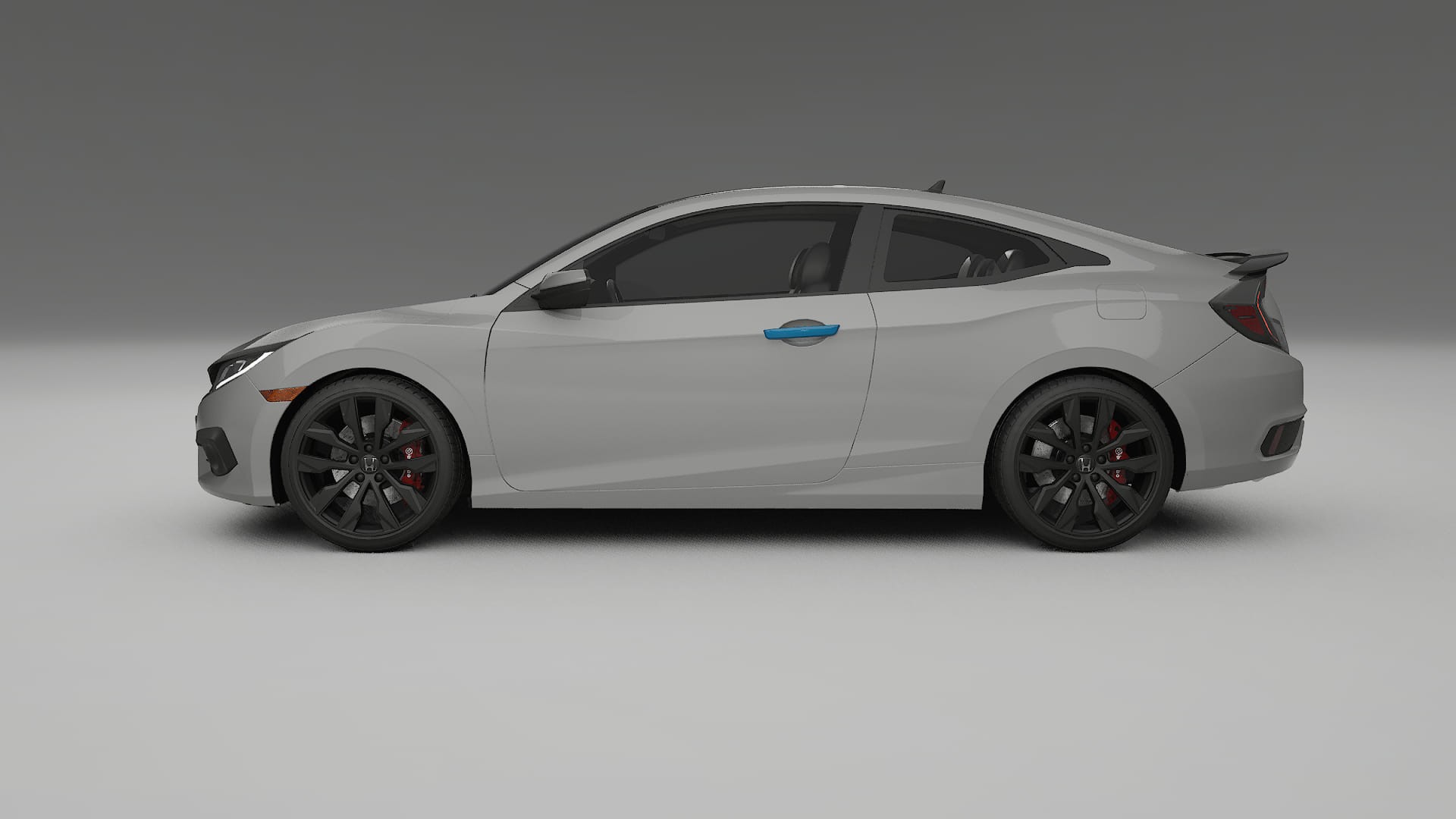 Lakbeschermingsfolie Honda Civic coupe prefacelift | CrystalGuard Transparante Volledige PPF Voorgevormde Set