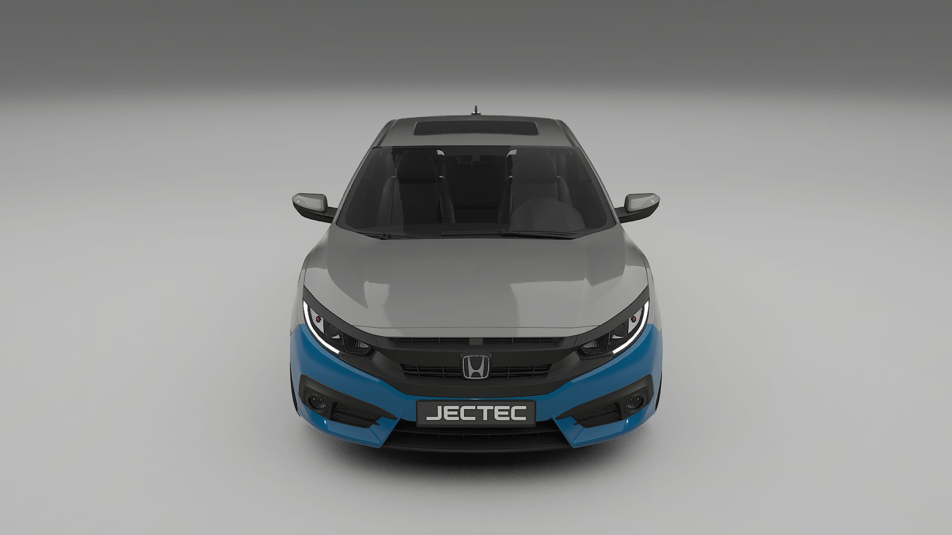 Lakbeschermingsfolie Honda Civic coupe prefacelift | CrystalGuard Transparante Volledige PPF Voorgevormde Set