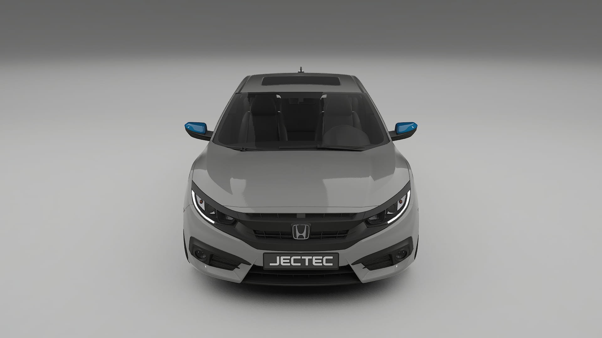 Lakbeschermingsfolie Honda Civic coupe prefacelift | CrystalGuard Transparante Volledige PPF Voorgevormde Set