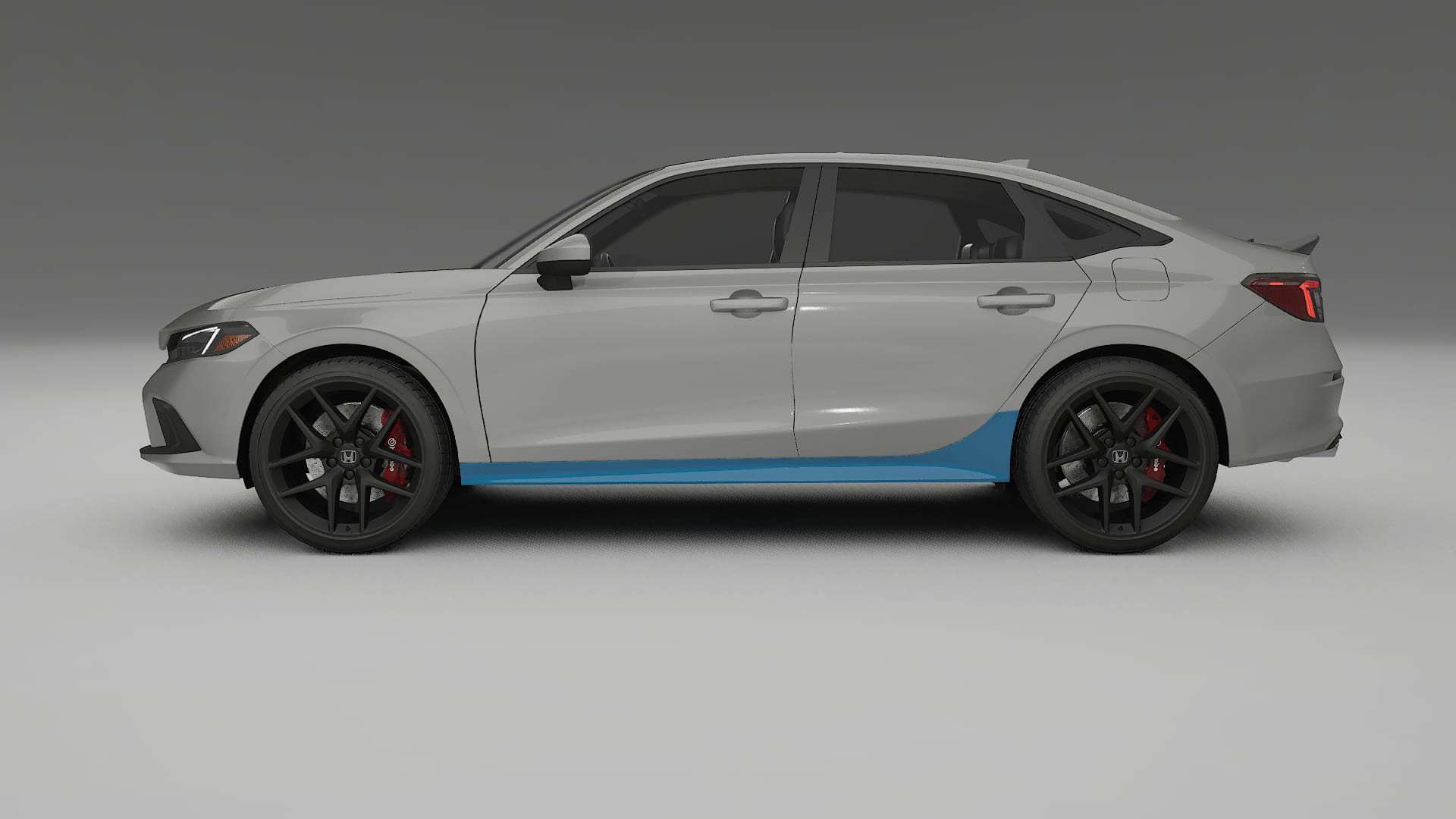 Lakbeschermingsfolie Honda Civic Si | CrystalGuard Transparante Volledige PPF Voorgevormde Set