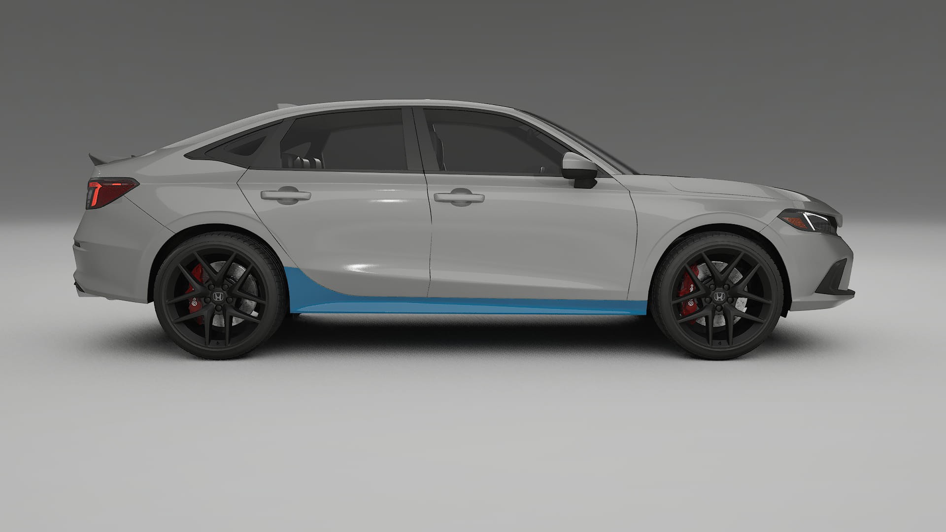 Lakbeschermingsfolie Honda Civic Si | CrystalGuard Transparante Volledige PPF Voorgevormde Set