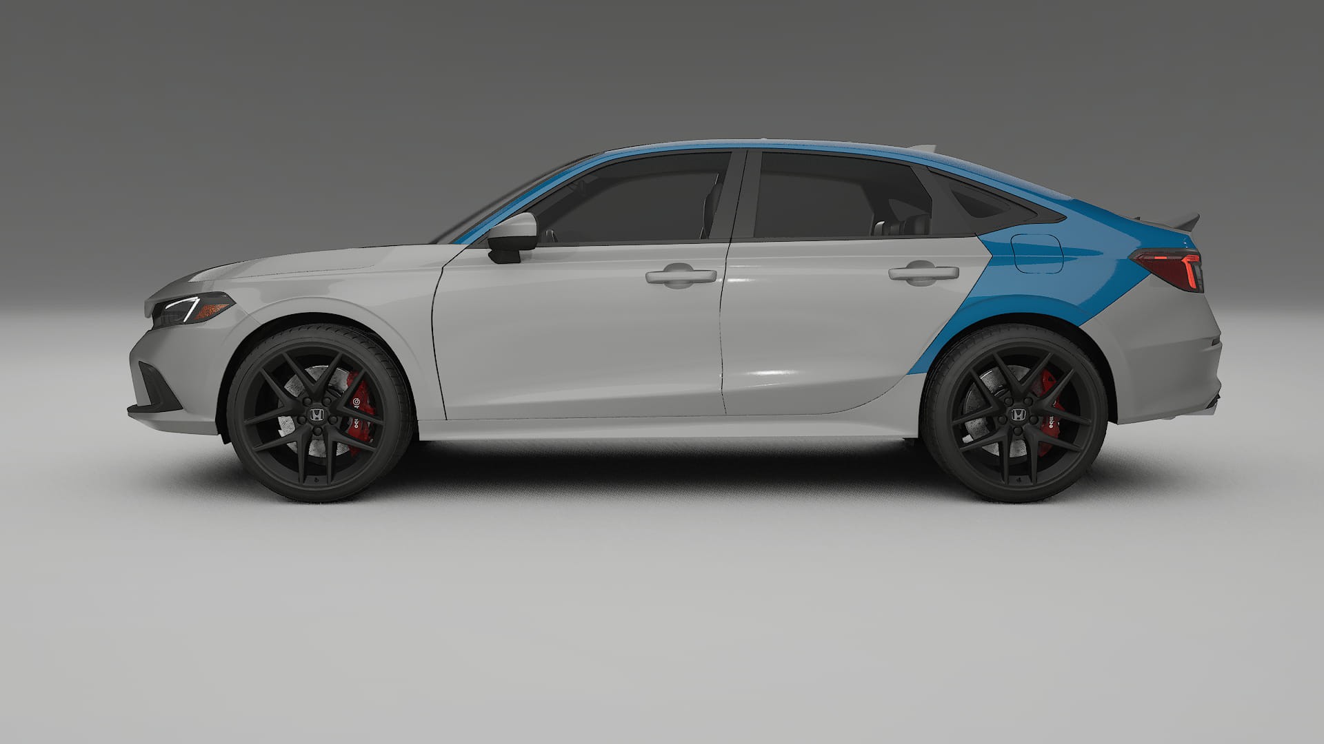 Lakbeschermingsfolie Honda Civic Si | CrystalGuard Transparante Volledige PPF Voorgevormde Set