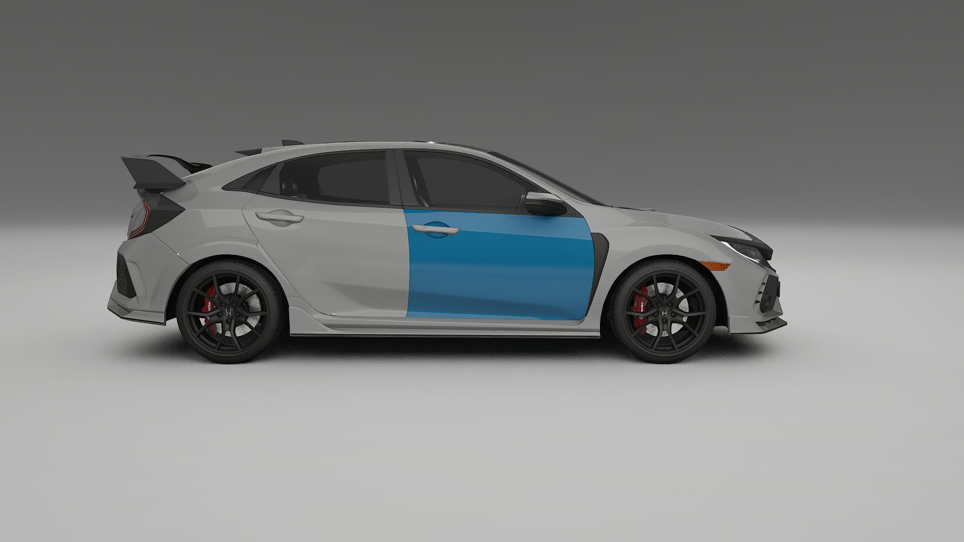Lakbeschermingsfolie Honda Civic Type-R | CrystalGuard Transparante Volledige PPF Voorgevormde Set