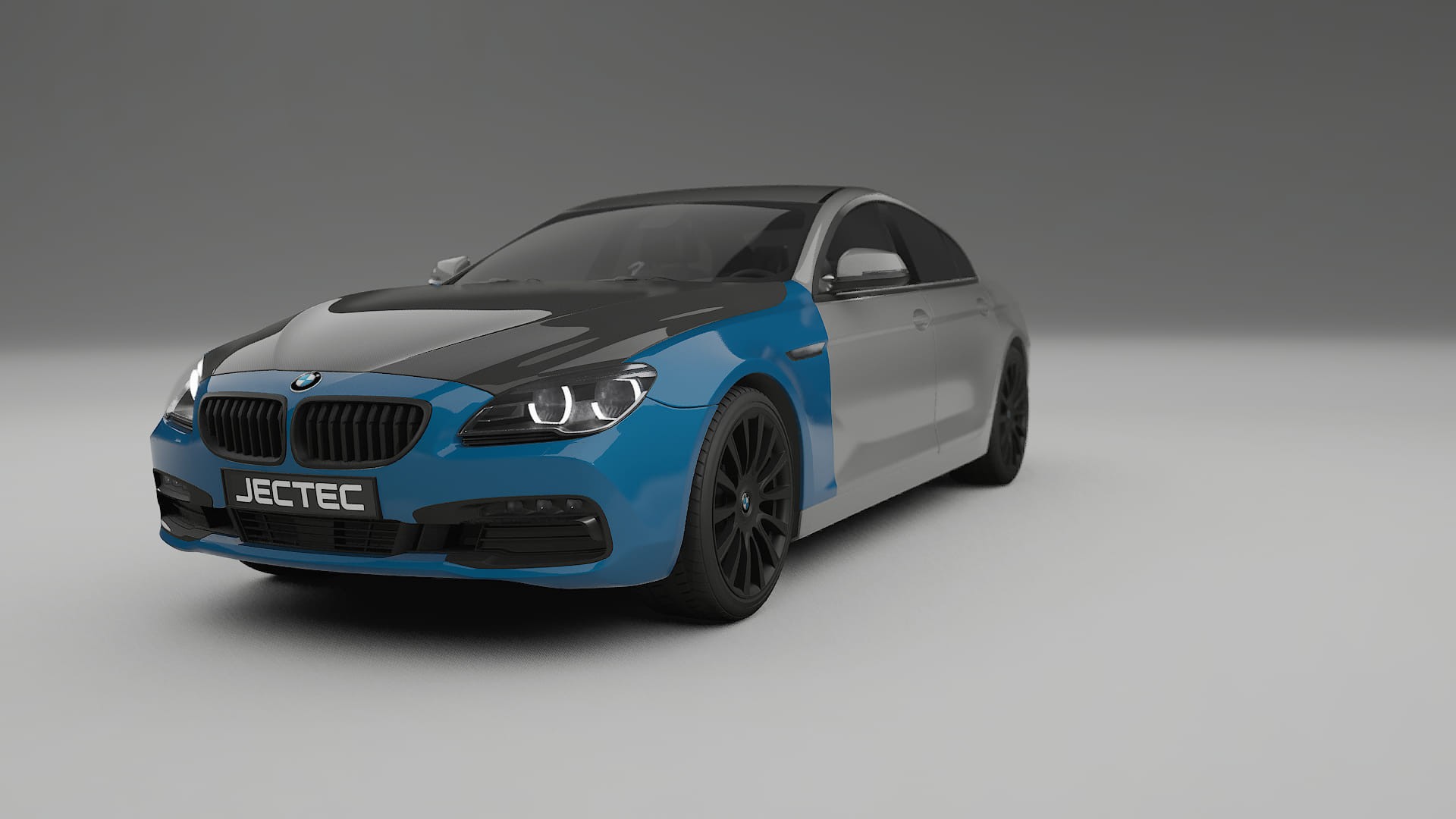 Lakbeschermingsfolie BMW 6 F06 | CrystalGuard Voorkit met Carbon Motorkap