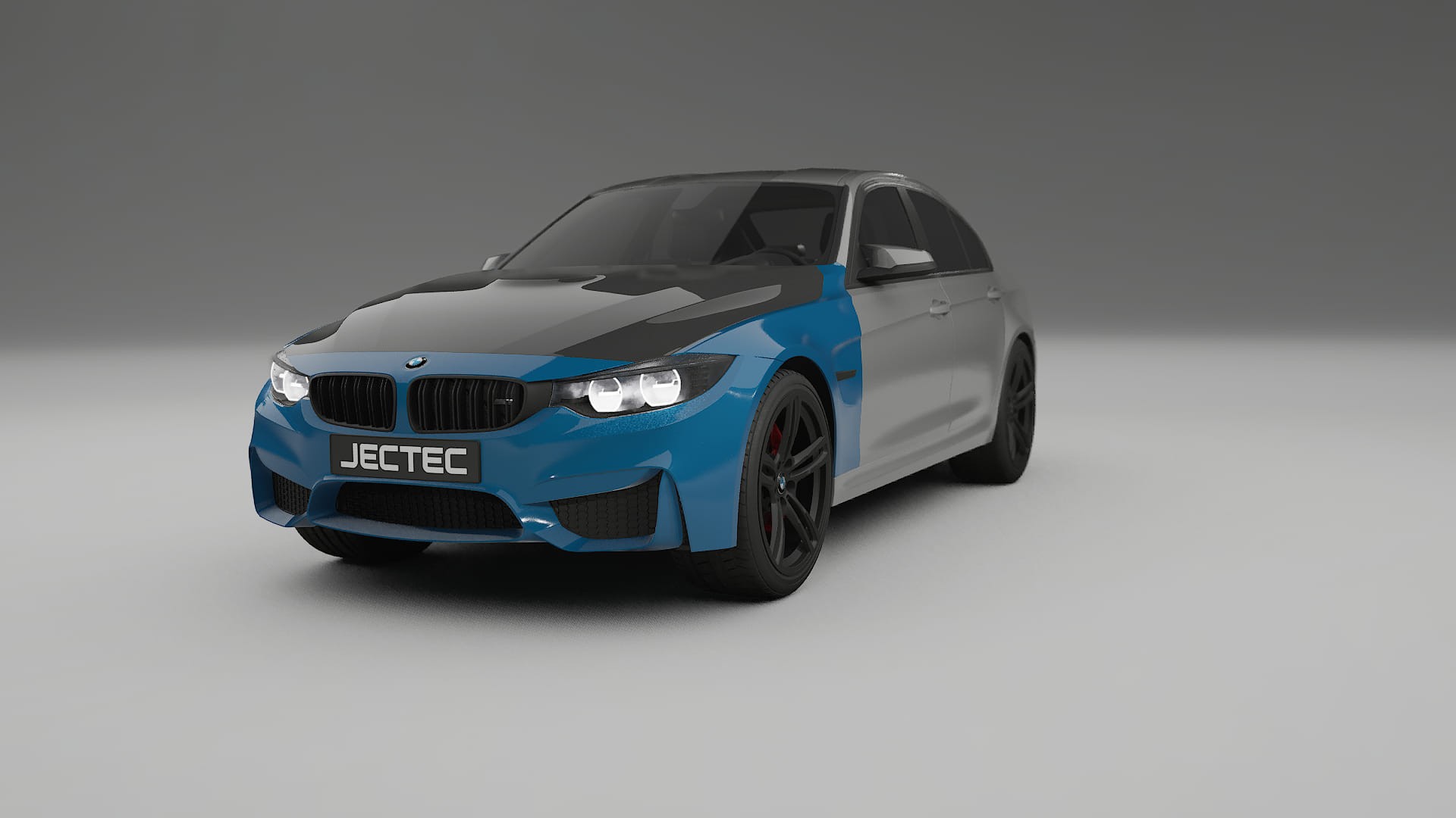 Lakbeschermingsfolie BMW M3 F80 | CrystalGuard Voorkit met Carbon Motorkap