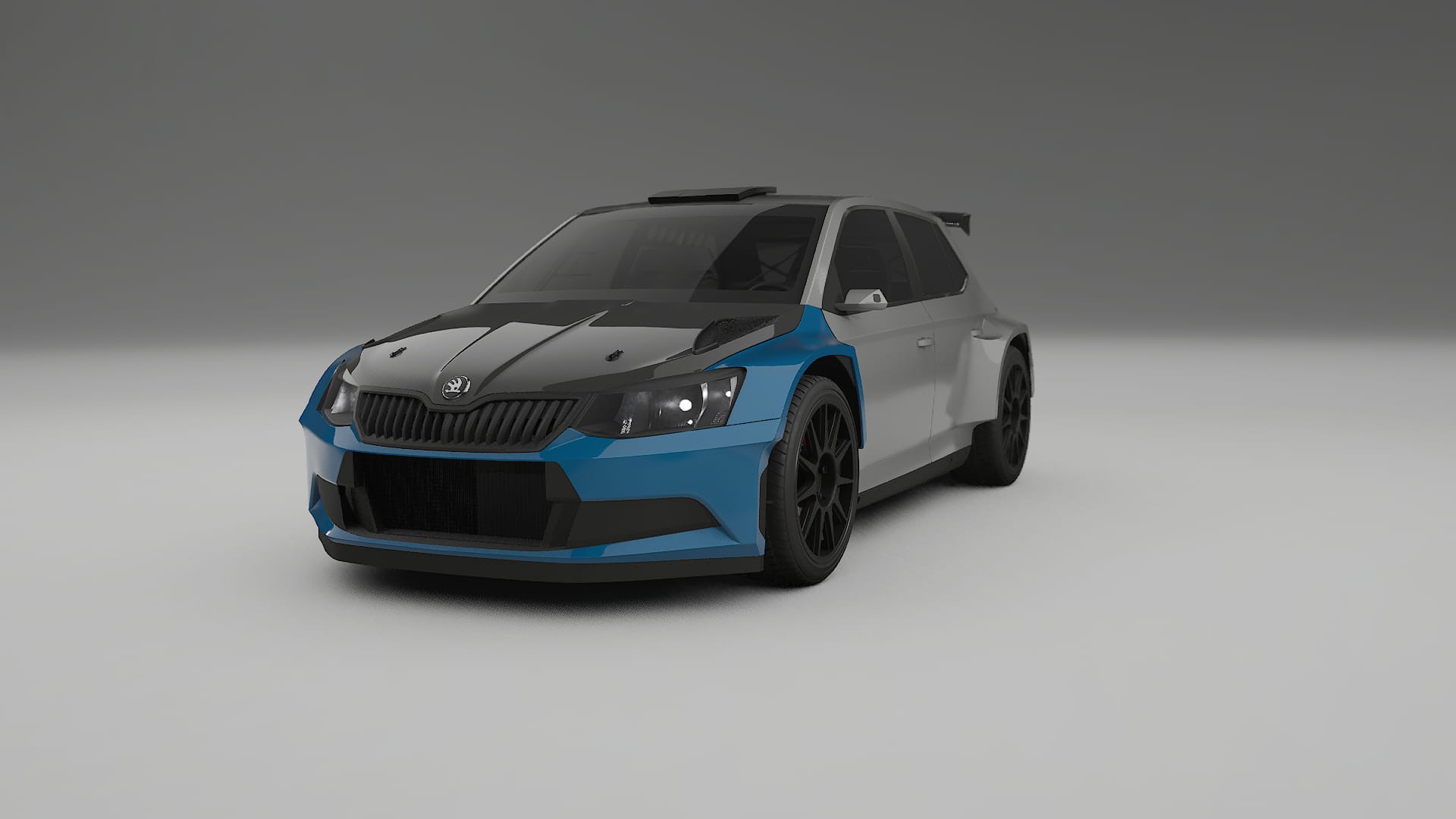 Lakbeschermingsfolie Škoda Fabia R5 6V | CrystalGuard Voorkit met Carbon Motorkap