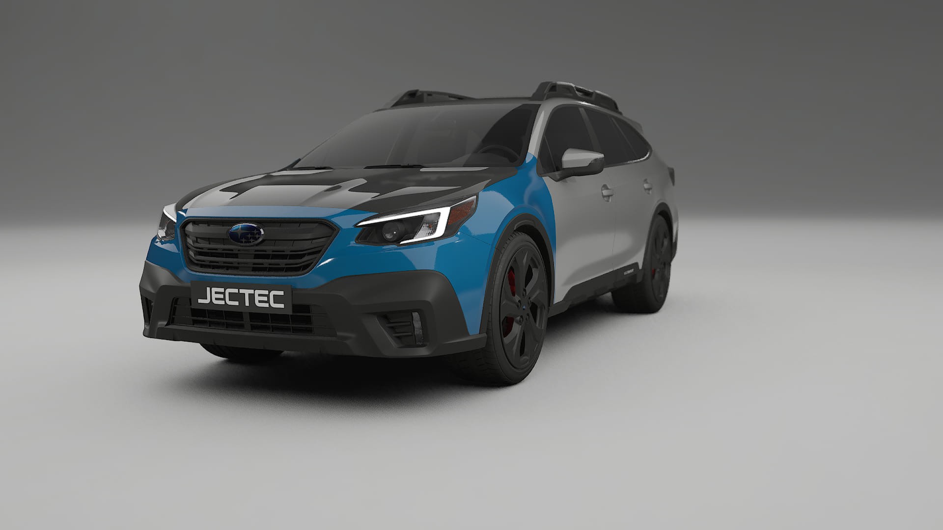Lakbeschermingsfolie Subaru Outback VI BS prefacelift | CrystalGuard Voorkit met Carbon Motorkap