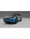 Lakbeschermingsfolie Tesla Model X | CrystalGuard Voorkit met Carbon Motorkap