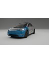 Lakbeschermingsfolie Tesla Model Y | CrystalGuard Voorkit met Carbon Motorkap