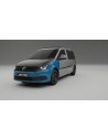 Lakbeschermingsfolie VW Caddy Maxi SB | CrystalGuard Voorkit met Carbon Motorkap
