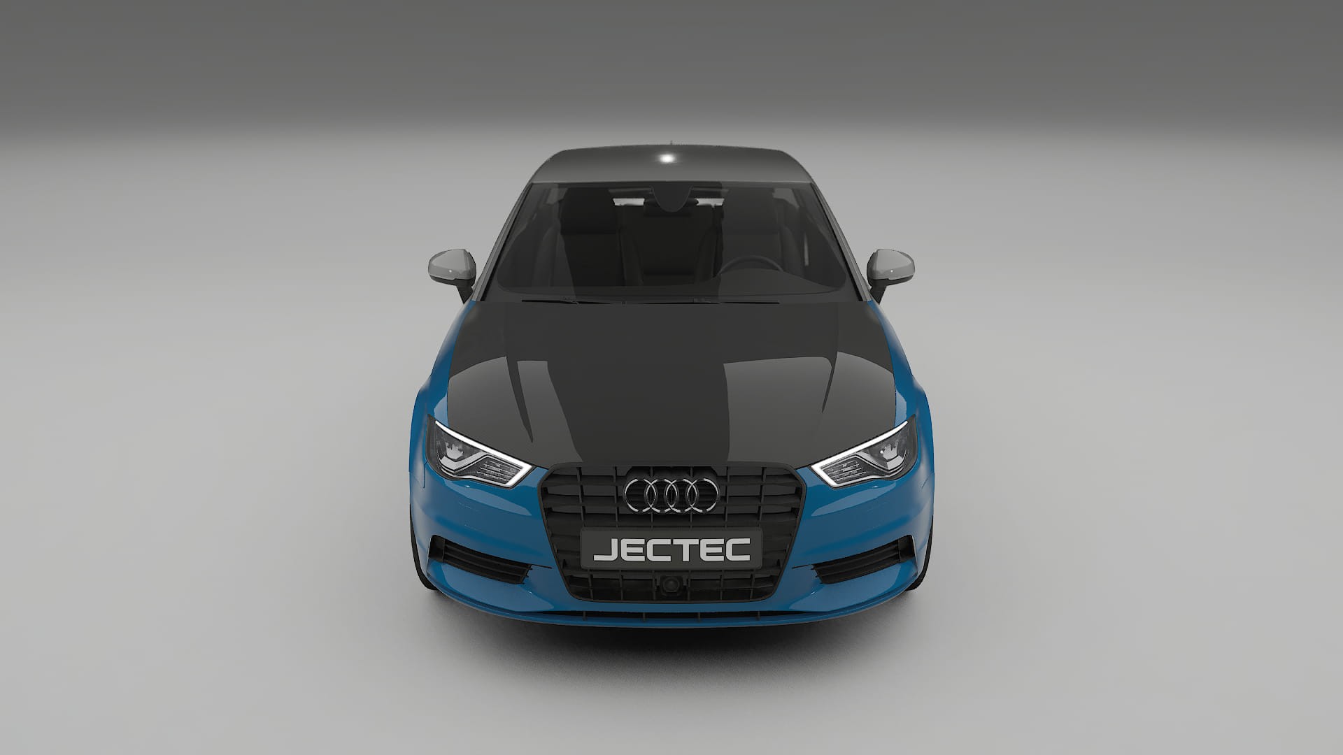 Lakbeschermingsfolie Audi A3 8V sedan prefacelift | CrystalGuard Voorkit met Carbon Motorkap