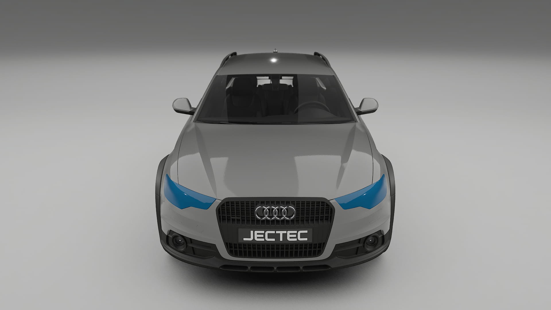 Lakbeschermingsfolie Audi A6 Allroad C7 prefacelift | CrystalGuard Voorkit met Carbon Motorkap
